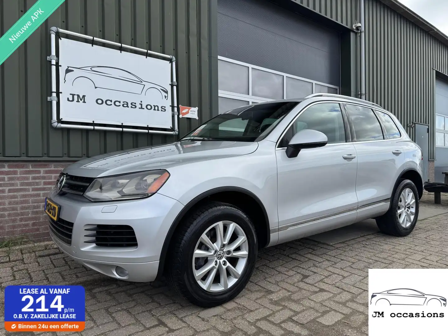 Volkswagen Touareg 3.6 FSI Highline|Clima|Cruise|Leder|BTW auto Grijs - 1