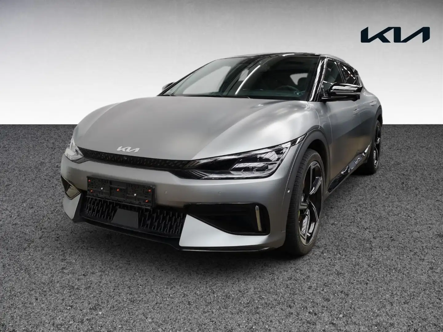Kia EV6 77,4 GT 4WD LED|WP|Pano|AHK|21Z|4xSHZ|HuD|360° Grau - 2