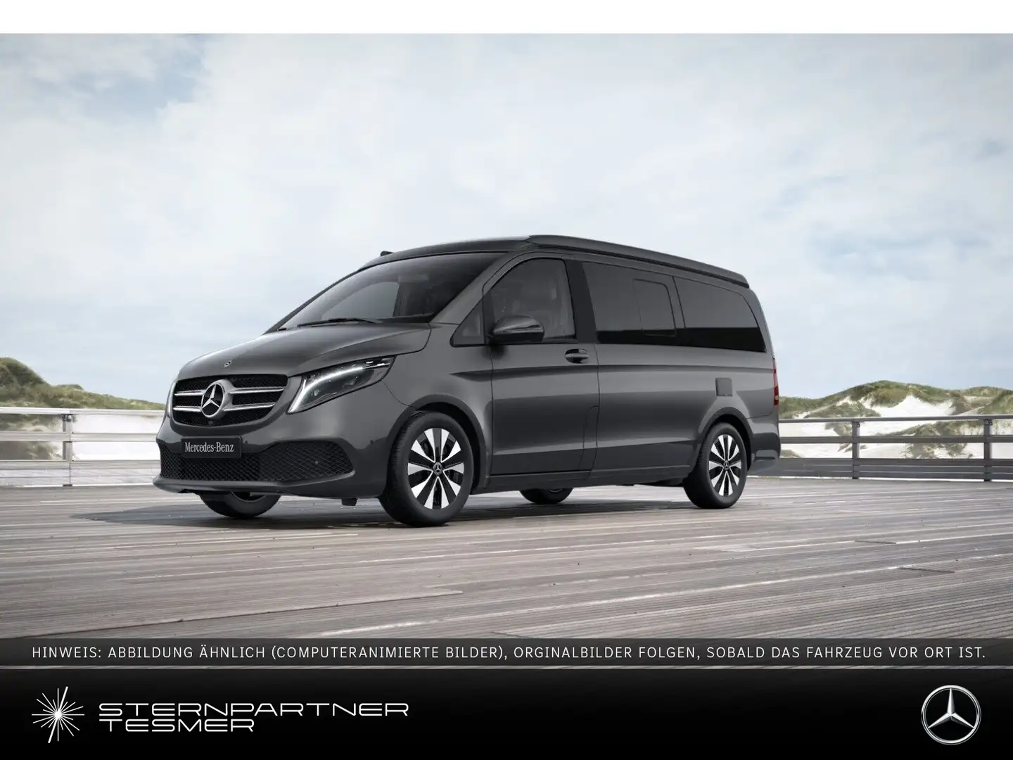 Mercedes-Benz Marco Polo 300 d 4MATIC - KÜCHE! SCHIEBEDACH! AHK! Gris - 1