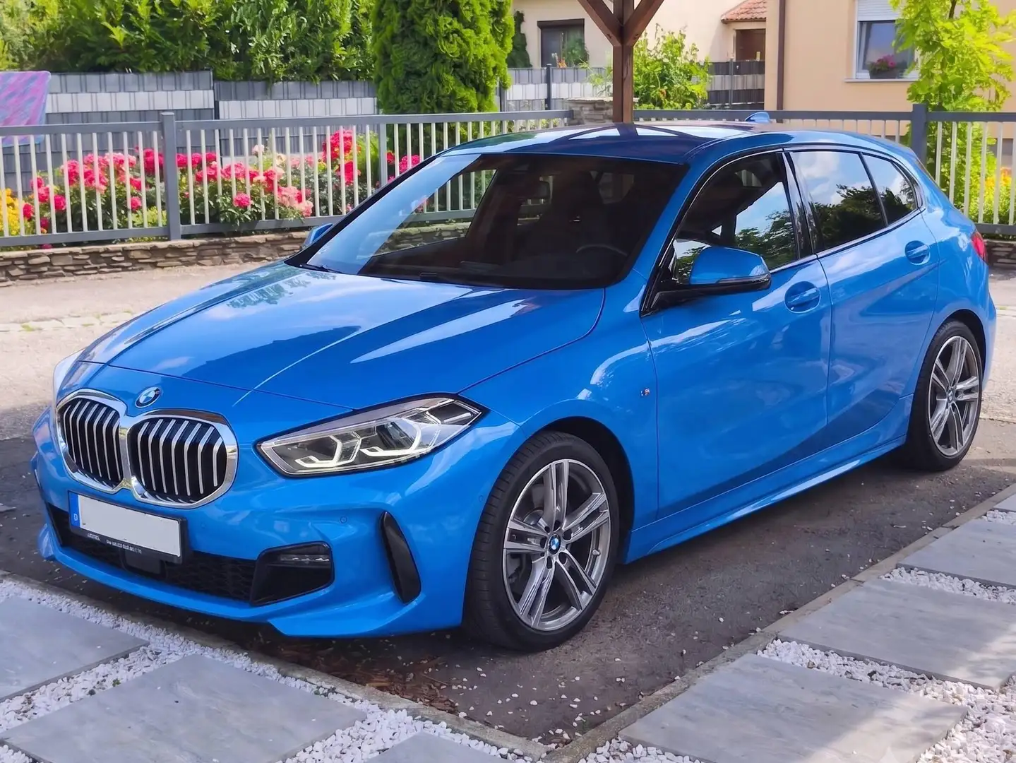 BMW 116 116d Aut. Blau - 2