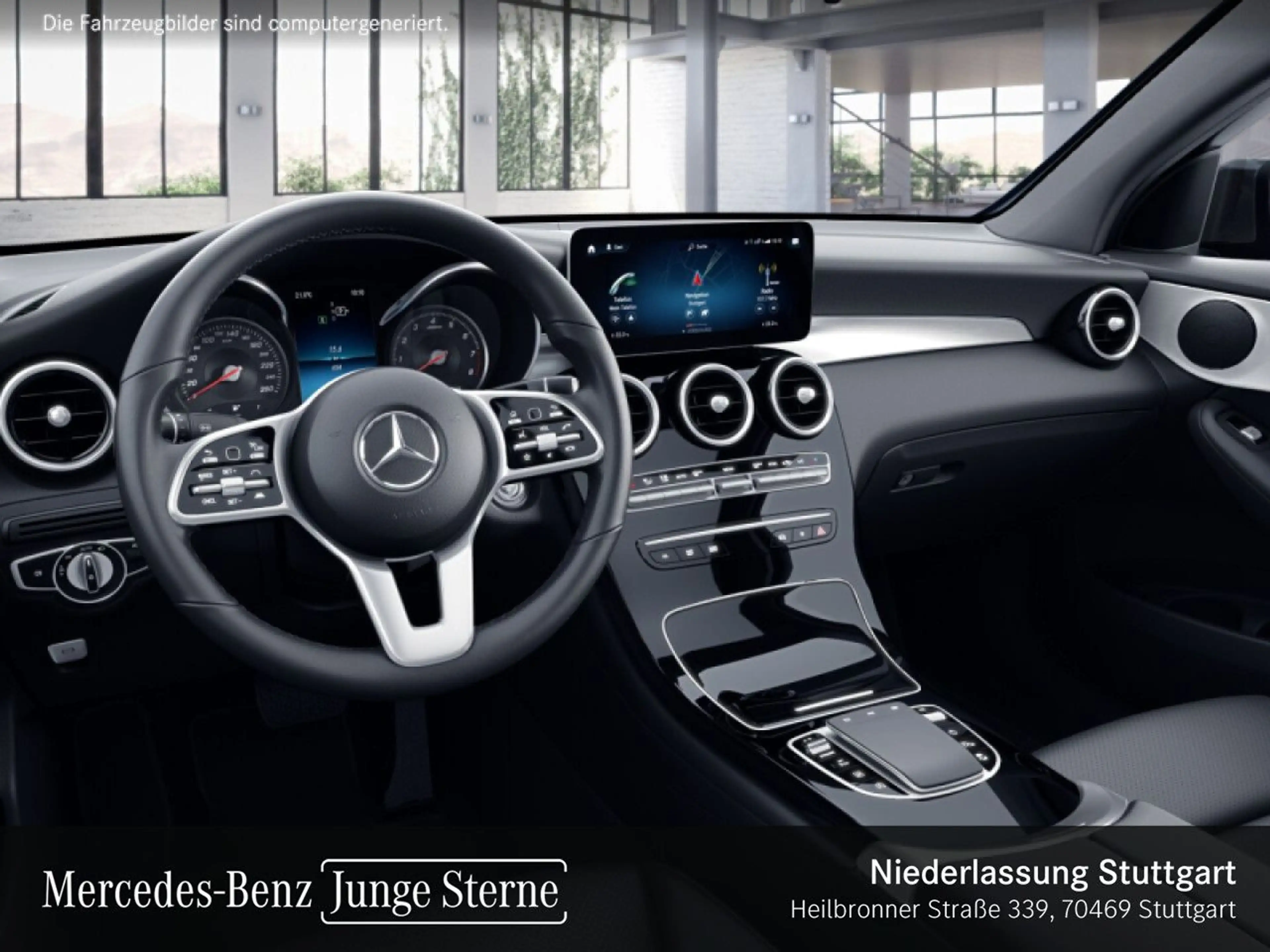 Mercedes-Benz GLC 200 Coupé 4M NIGHT+360+LED+FAHRASS+KEYLESS+9G — photo 10