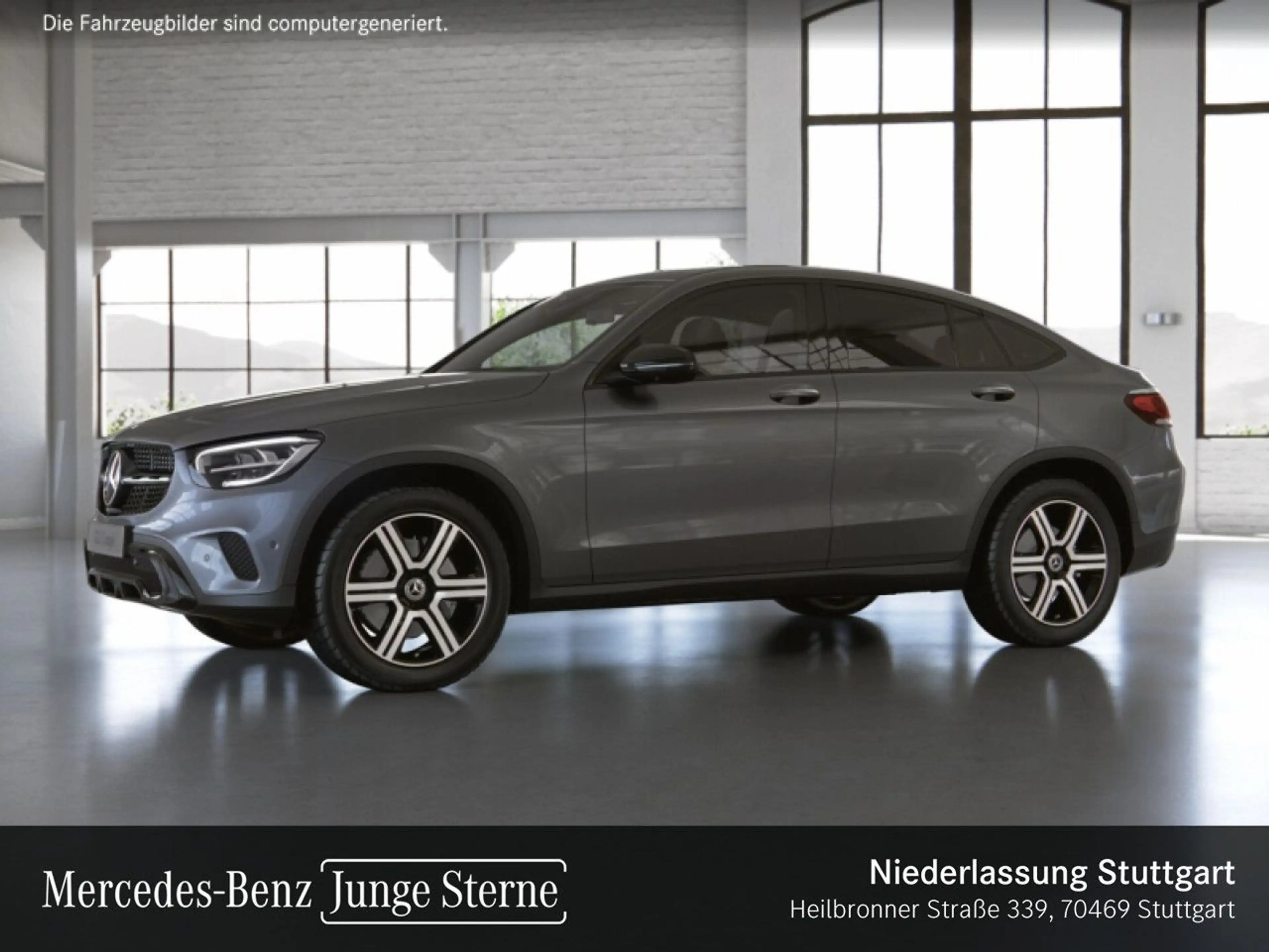 Mercedes-Benz GLC 200 Coupé 4M NIGHT+360+LED+FAHRASS+KEYLESS+9G — photo 3