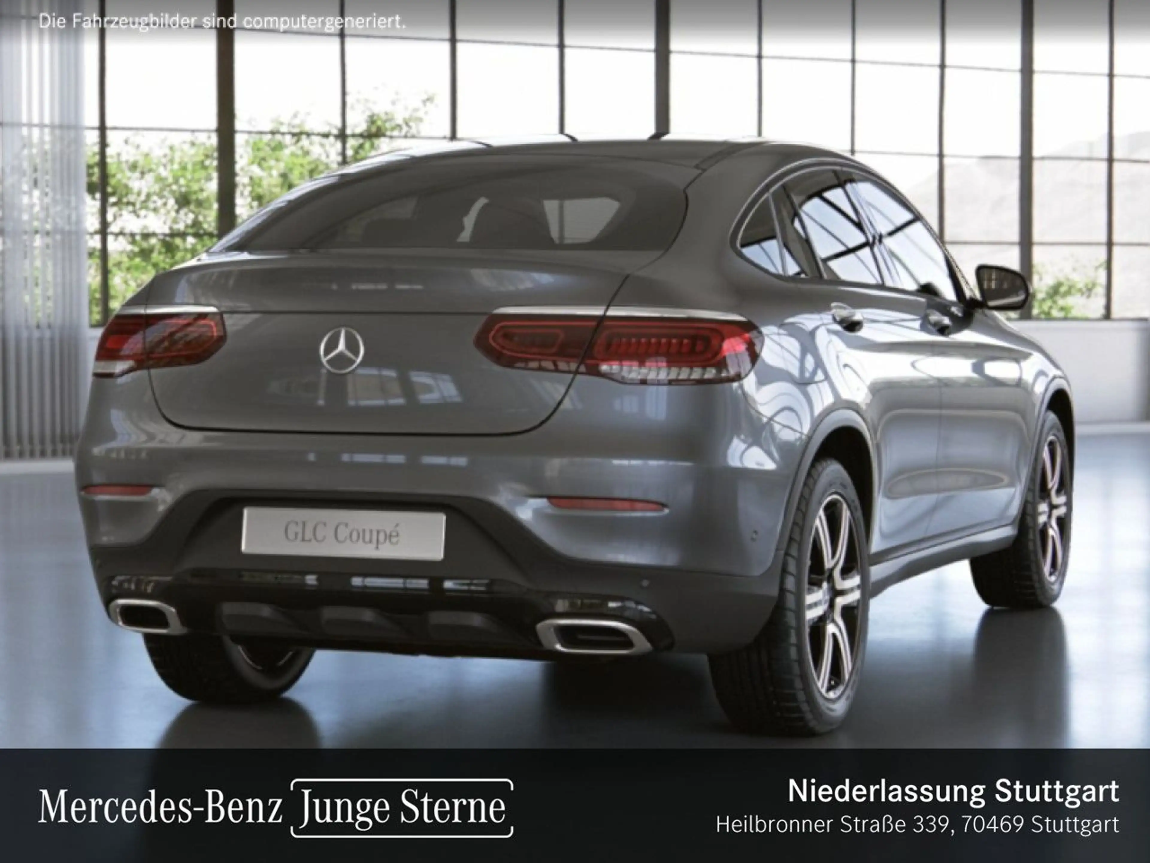 Mercedes-Benz GLC 200 Coupé 4M NIGHT+360+LED+FAHRASS+KEYLESS+9G — photo 4