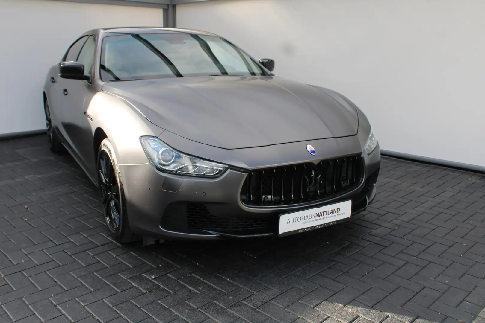 Maserati Ghibli 3.0 V6 Diesel Leder Autom. RFK Silber - 2