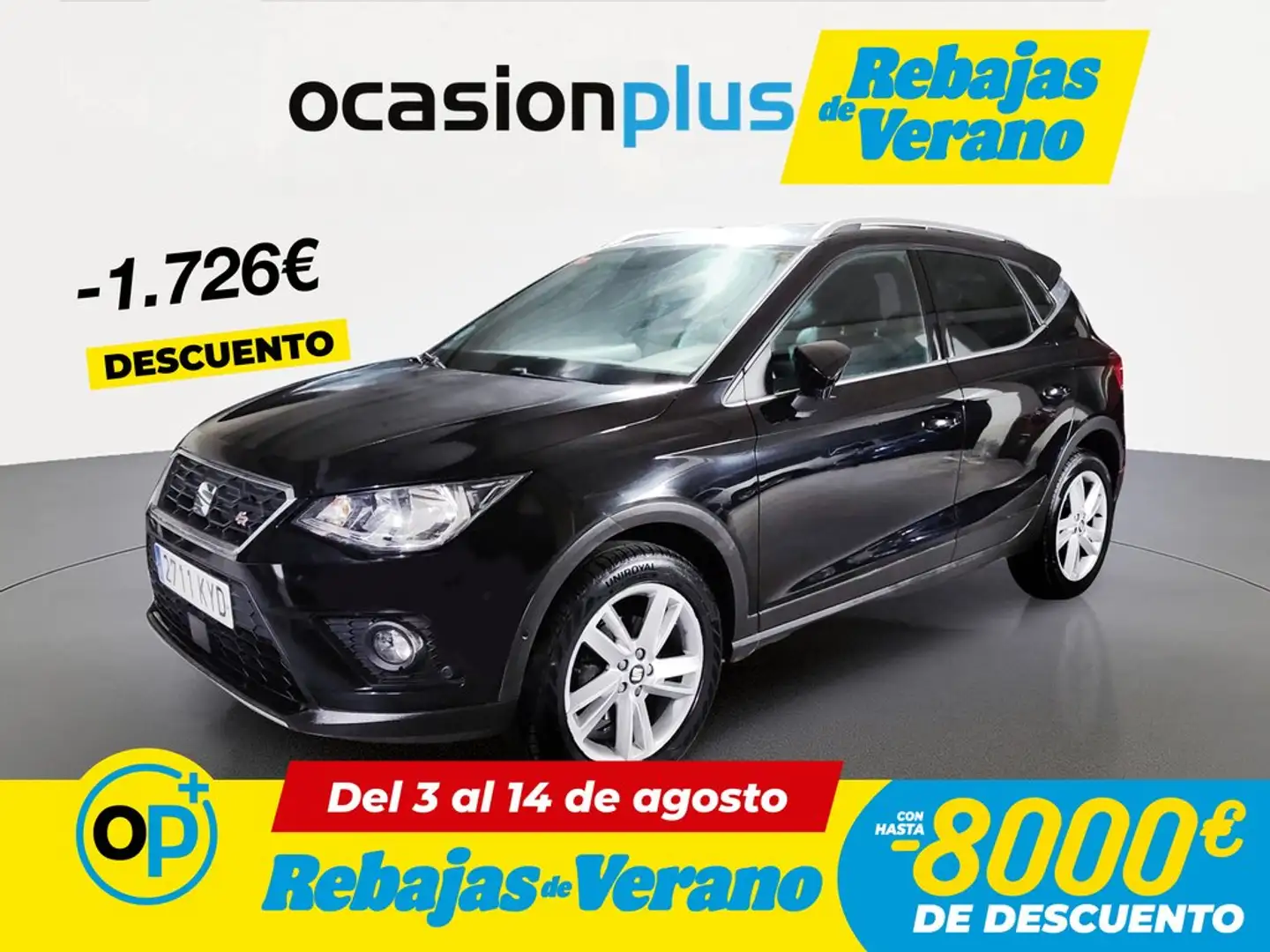 SEAT Arona 1.6TDI CR S&S FR 115 Negro - 1