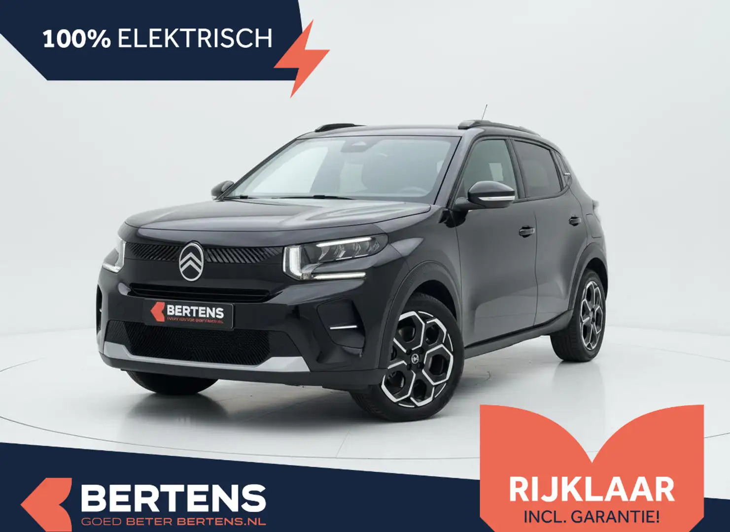 Citroen E-C3 Max 113pk 44 kWh | 7 KW opladen | Camera | Carplay Schwarz - 1
