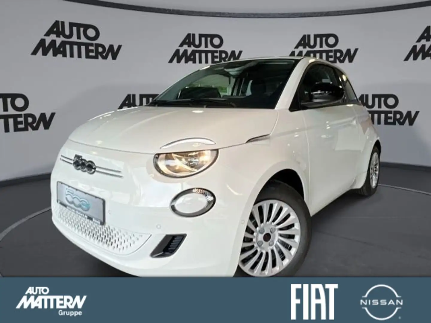 Fiat 500e Red Batterie 42 kWh Blanc - 1
