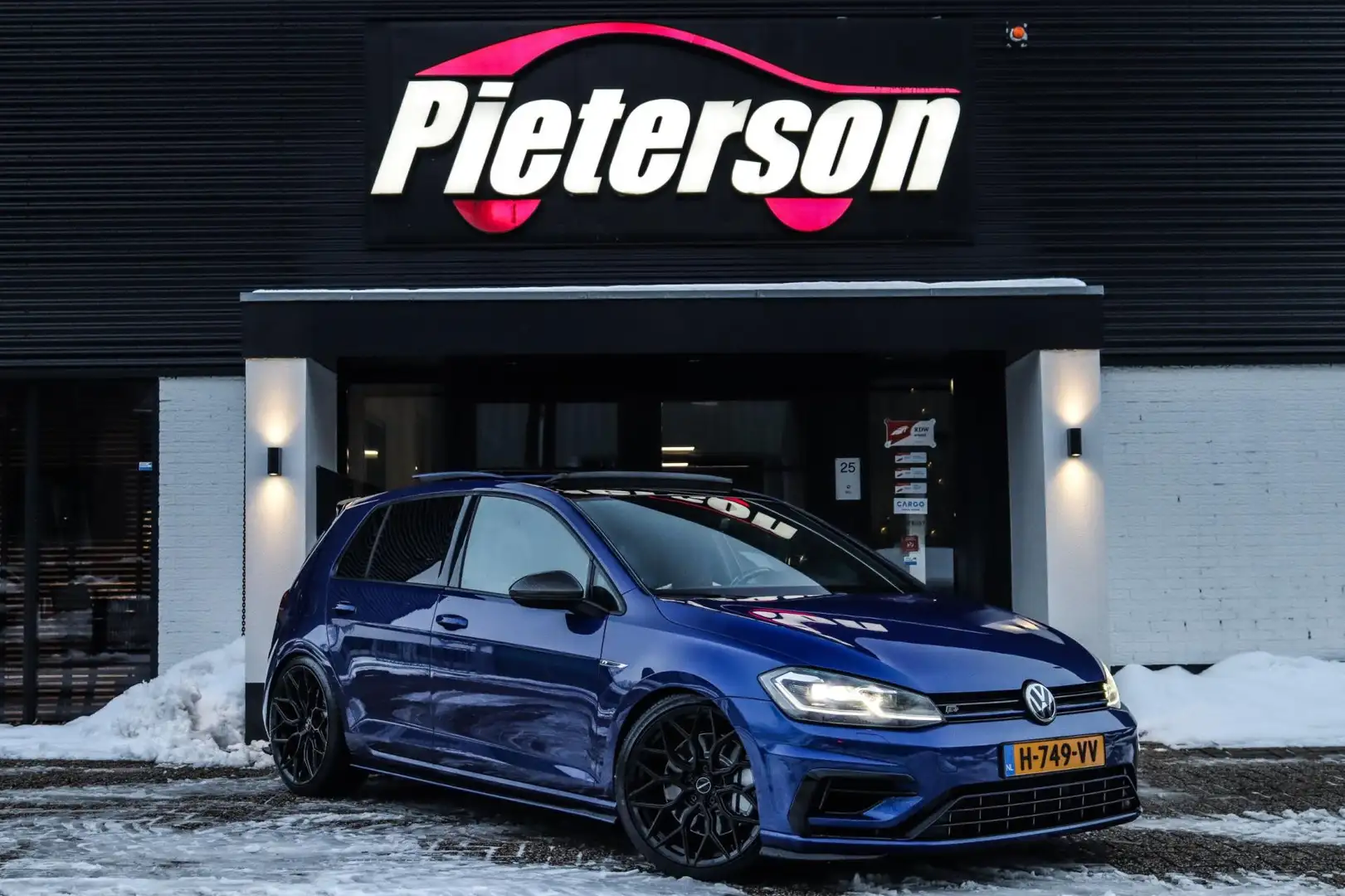 Volkswagen Golf 2.0 TSI 4Motion R 7.5 CARBON PANO FACELIFT Bleu - 1