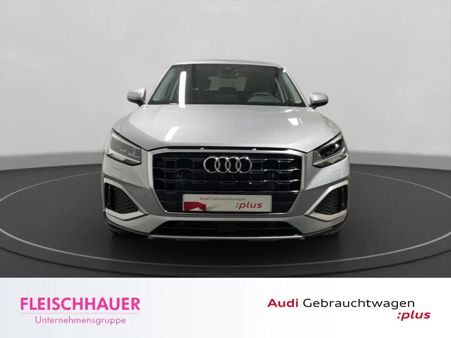 Audi Q2 advanced 30 TFSI LED SHZ Keyless Entry Car Play Silber - 2