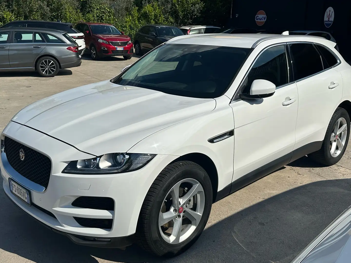 Jaguar F-Pace 2.0d i4 Prestige awd 180cv auto my18 Blanc - 1