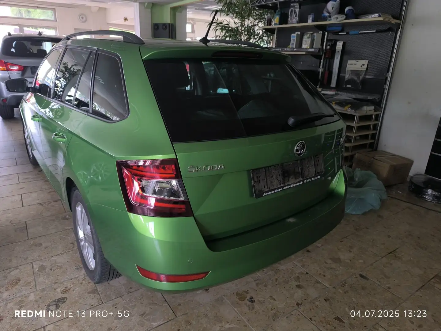 Skoda Fabia Style Combi Grün - 1