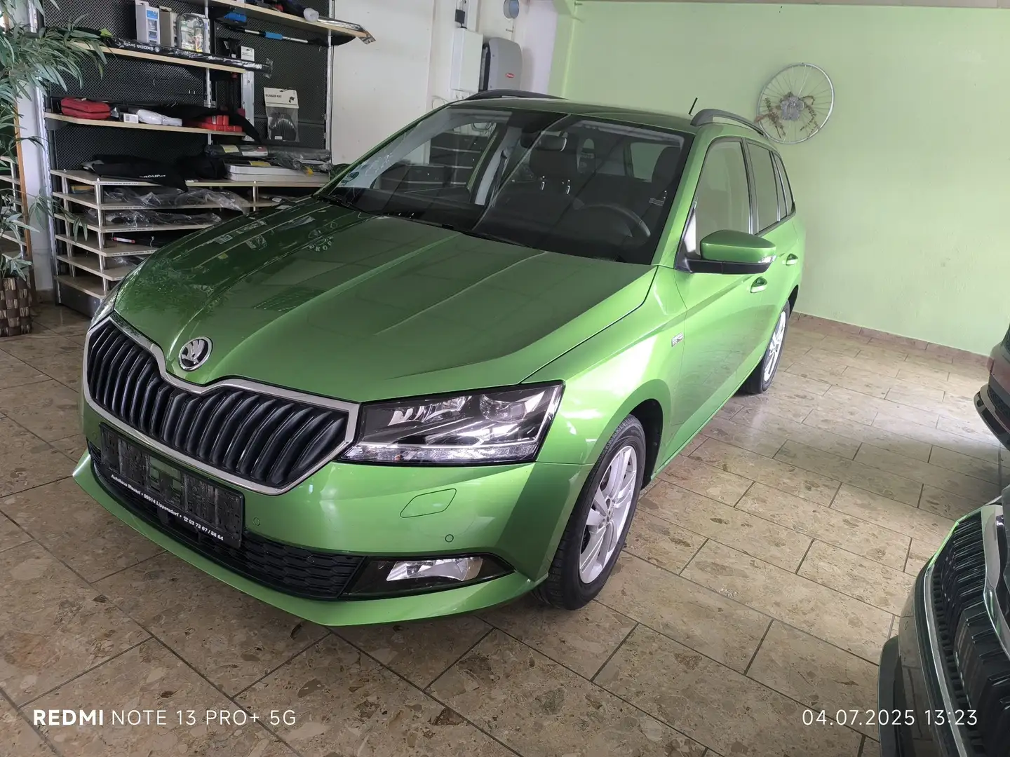 Skoda Fabia Style Combi Grün - 2