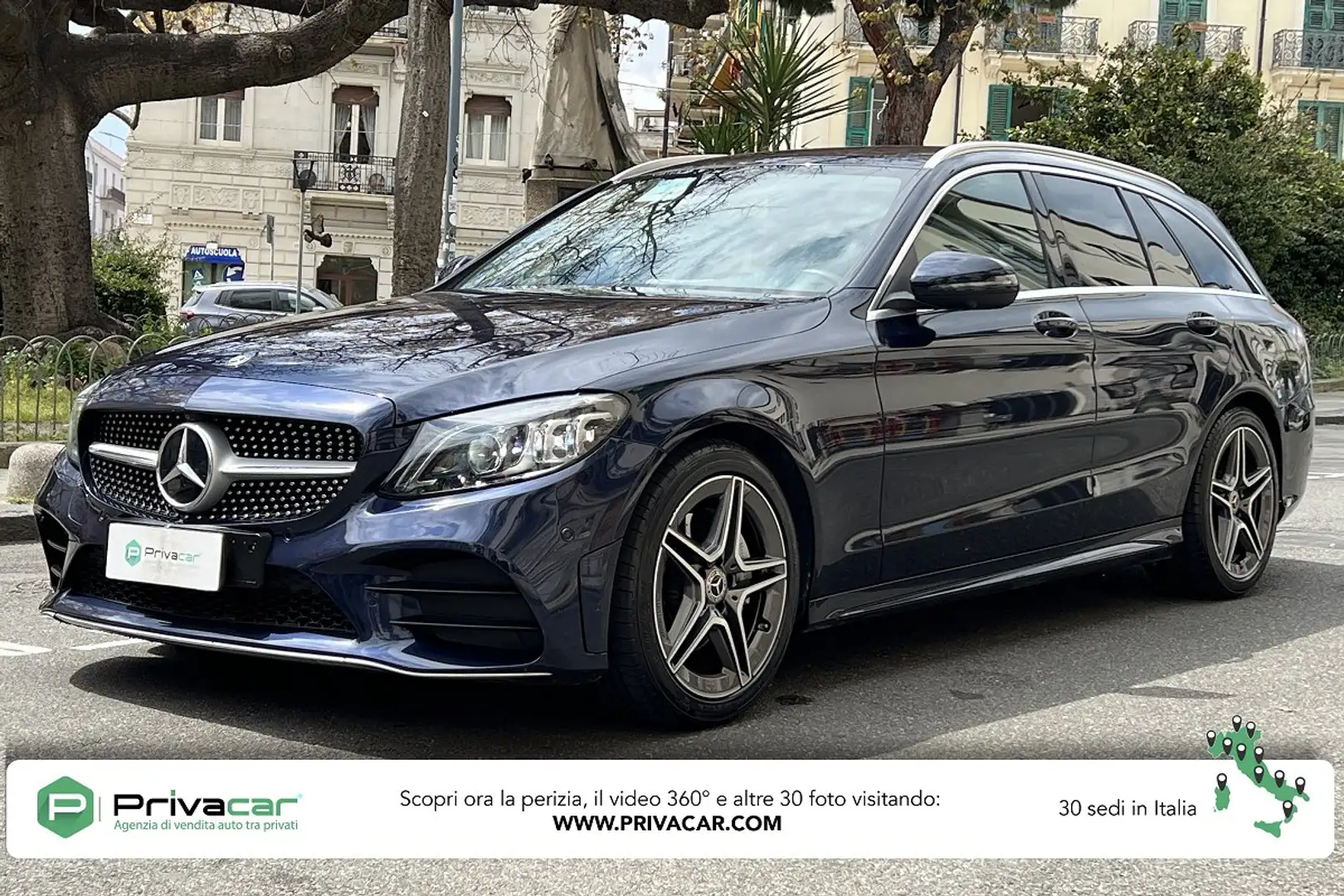 Mercedes-Benz C 220 C 220 d S.W. Auto Premium Azul - 1