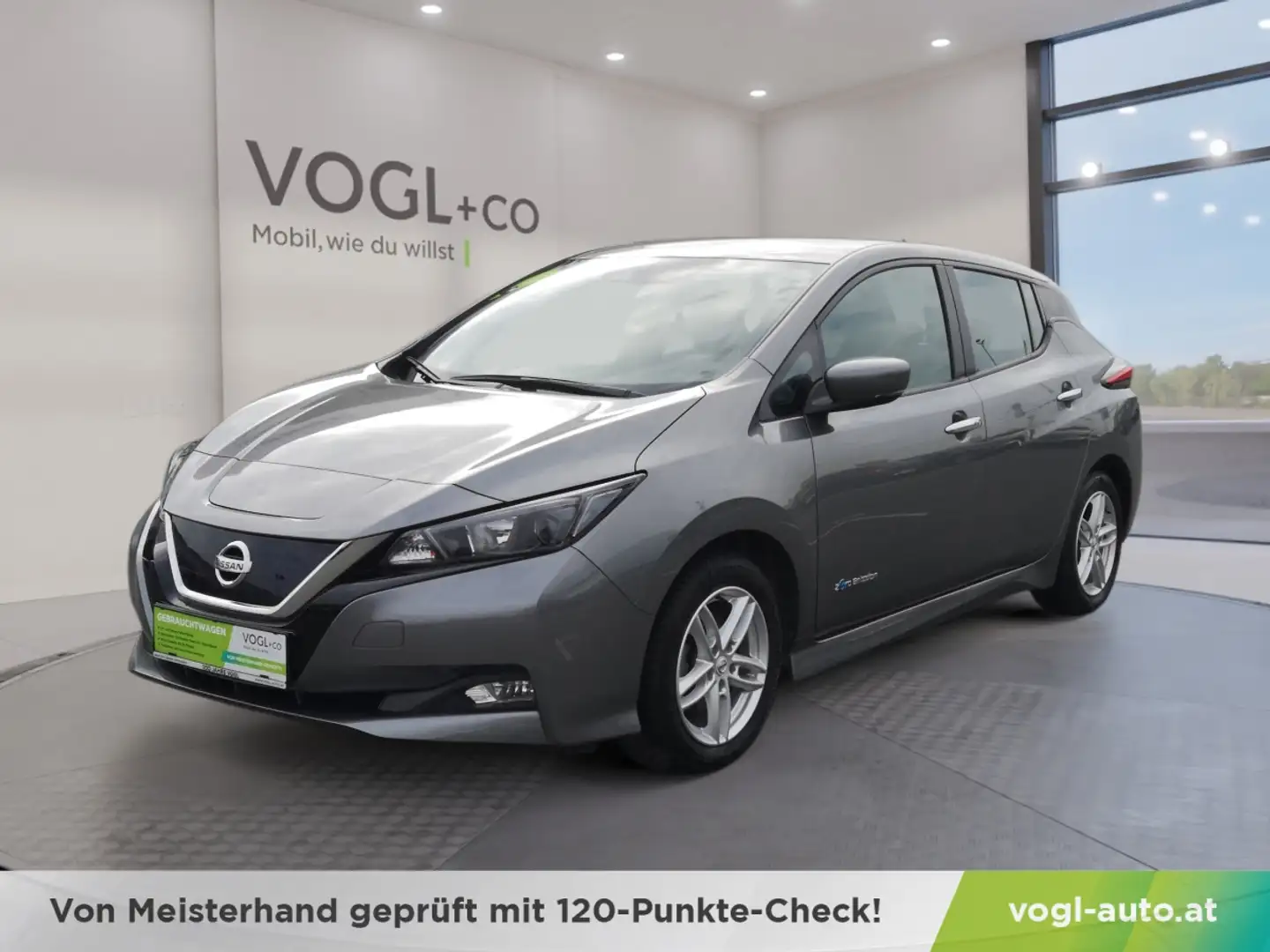 Nissan Leaf ACENTA 40 kWh Gris - 1