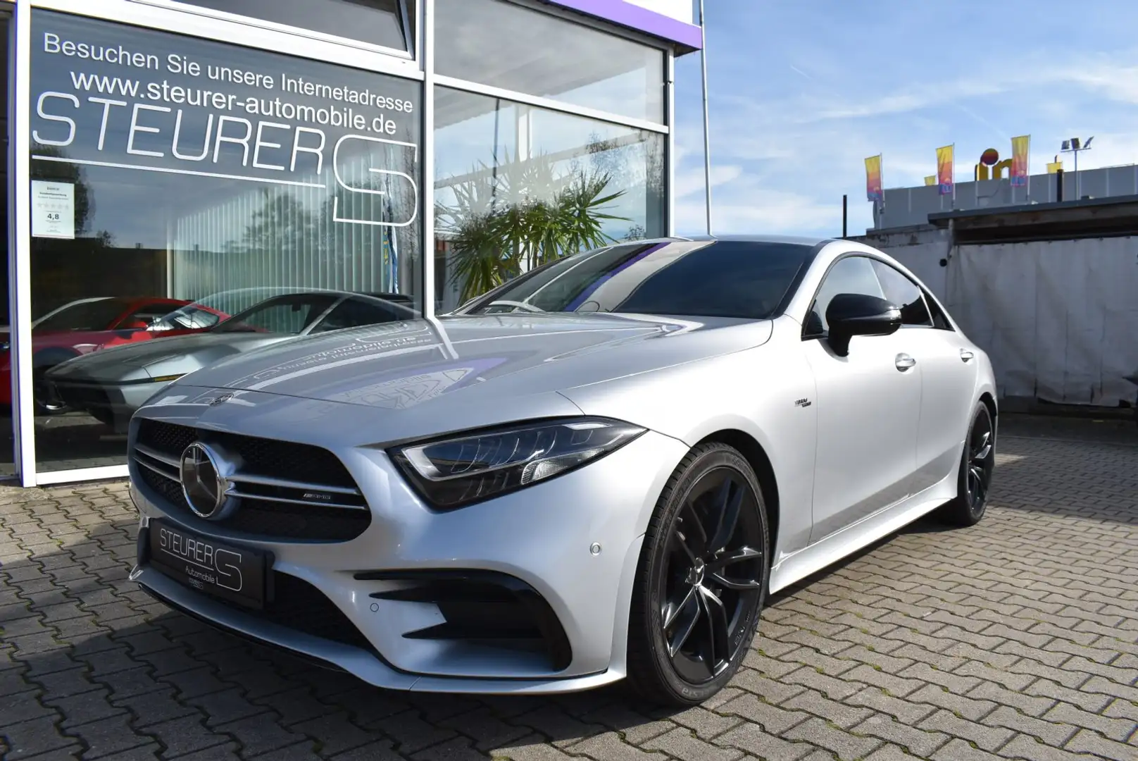 Mercedes-Benz CLS 53 AMG Distronic Widescreen Memory Срібний - 1