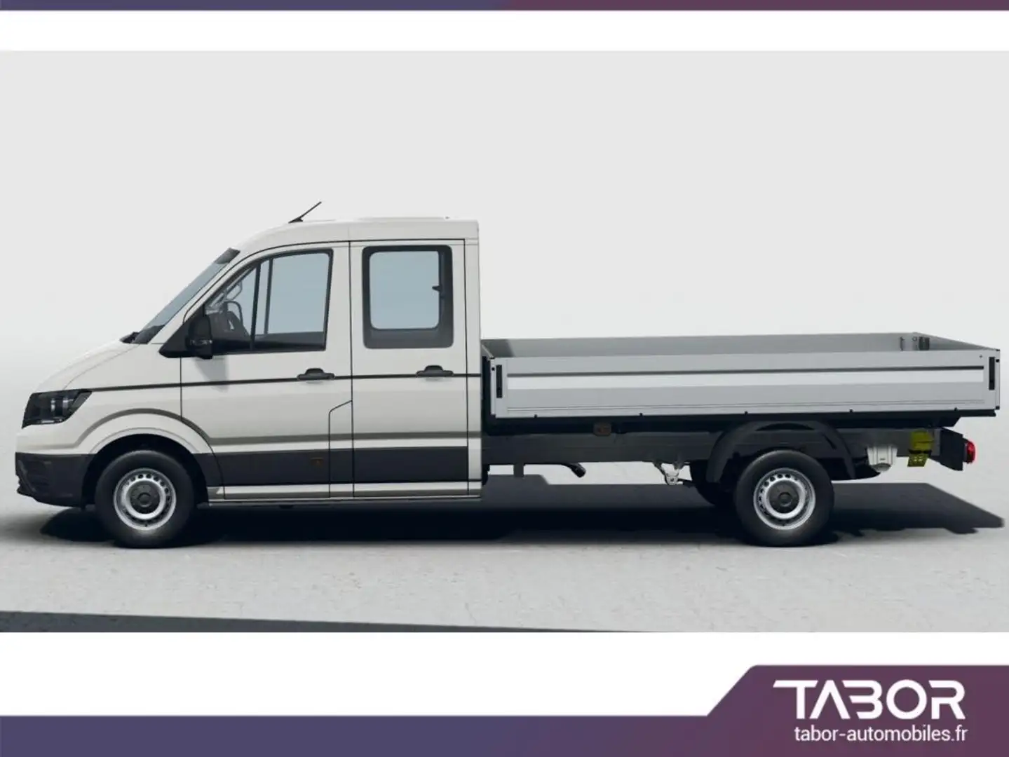Volkswagen Crafter Pritsche DoKa 35 2.0 TDI 140 Blanc - 2