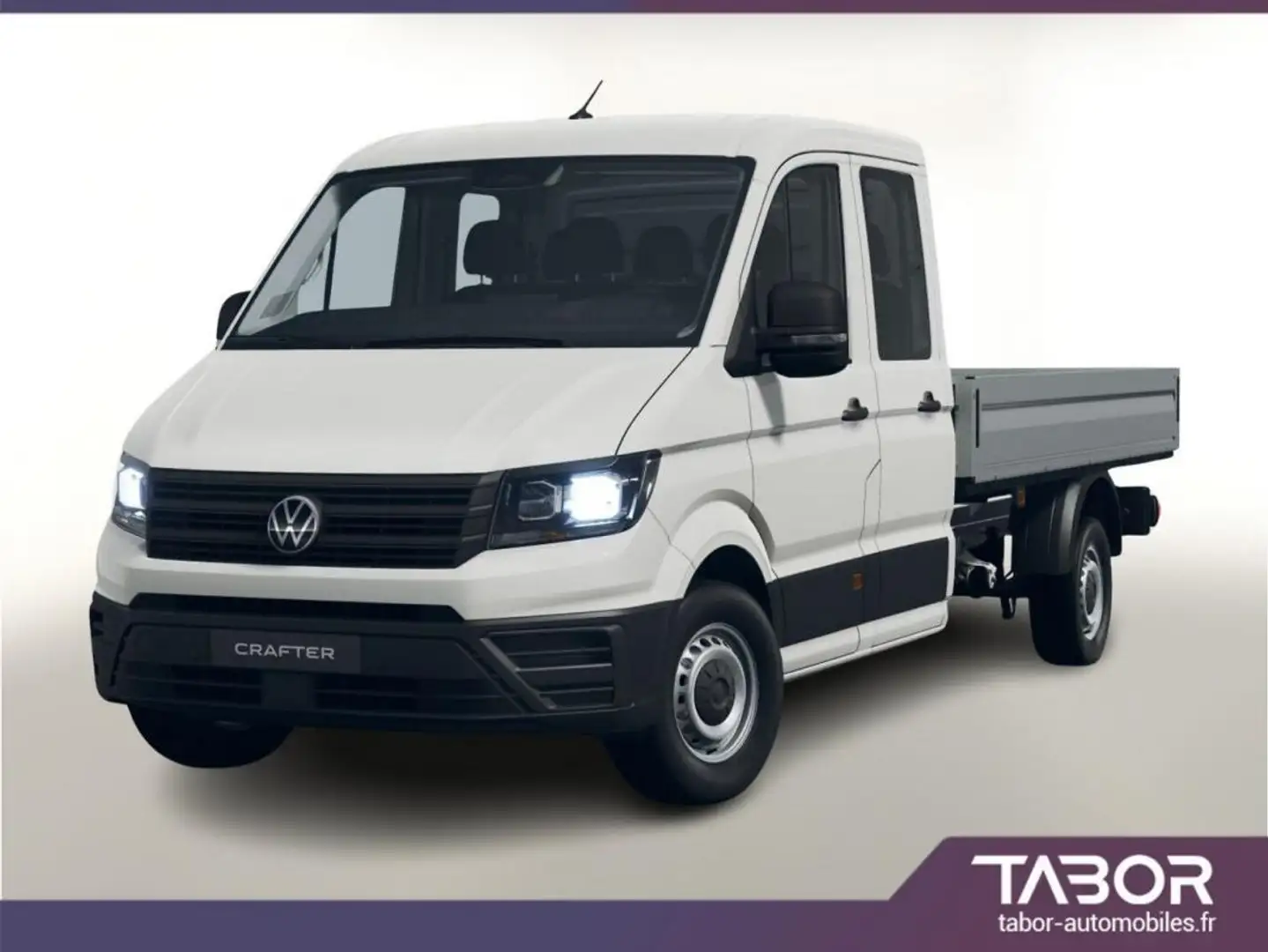 Volkswagen Crafter Pritsche DoKa 35 2.0 TDI 140 Blanc - 1