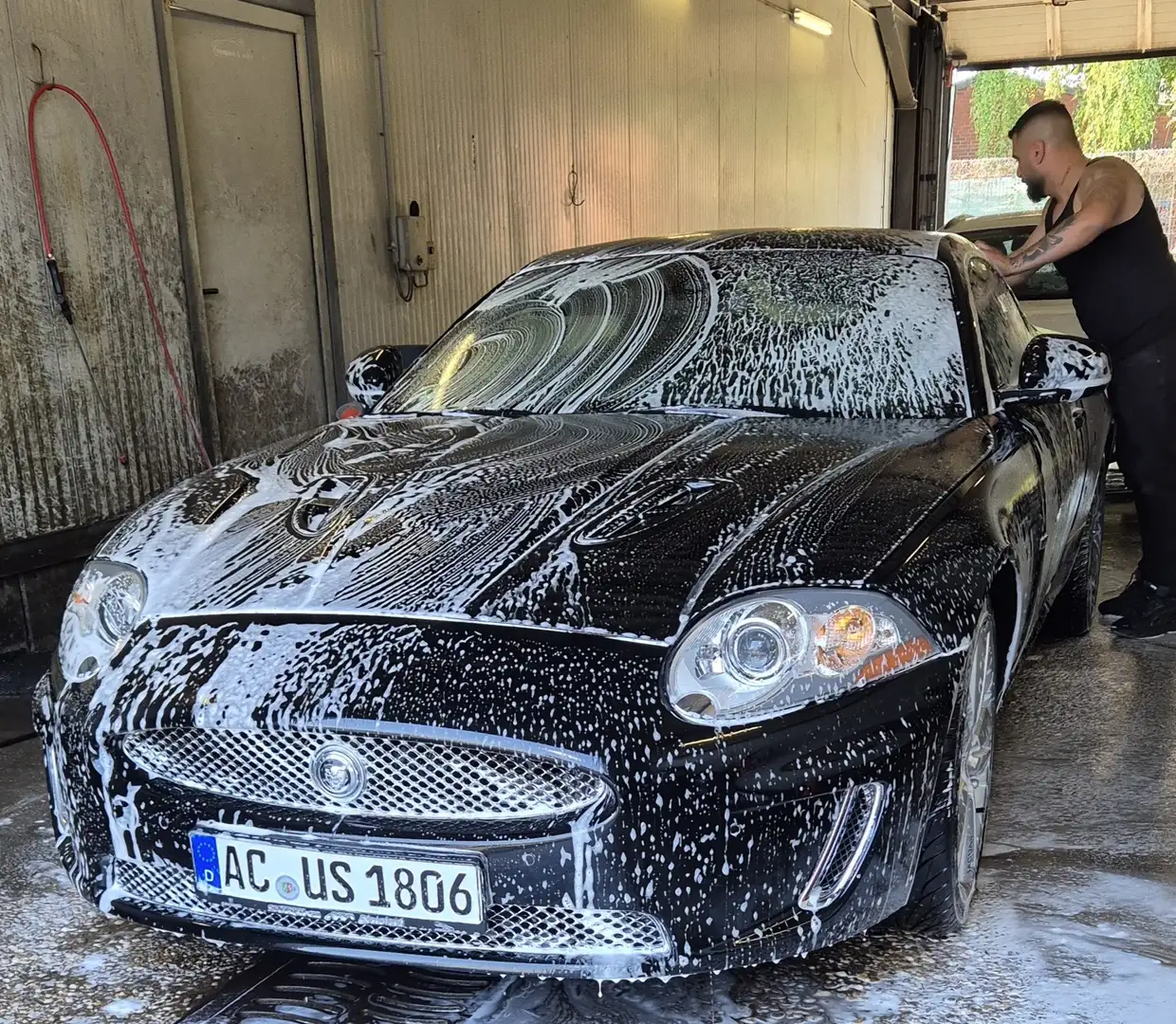Jaguar XK 5.0 V8 XKR Kompressor Coupe Schwarz - 1