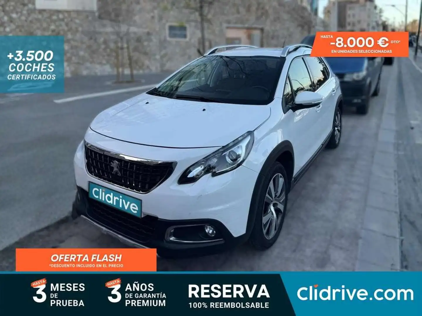 Peugeot 2008 1.2 PureTech S&S Allure EAT6 110 Blanc - 1