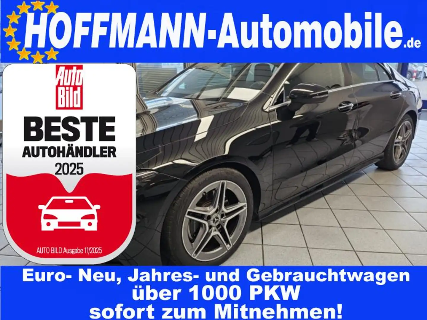 Mercedes-Benz CLA 200 AMD Adv. Plus LED,Parkassi+Kamera,Navi Schwarz - 1