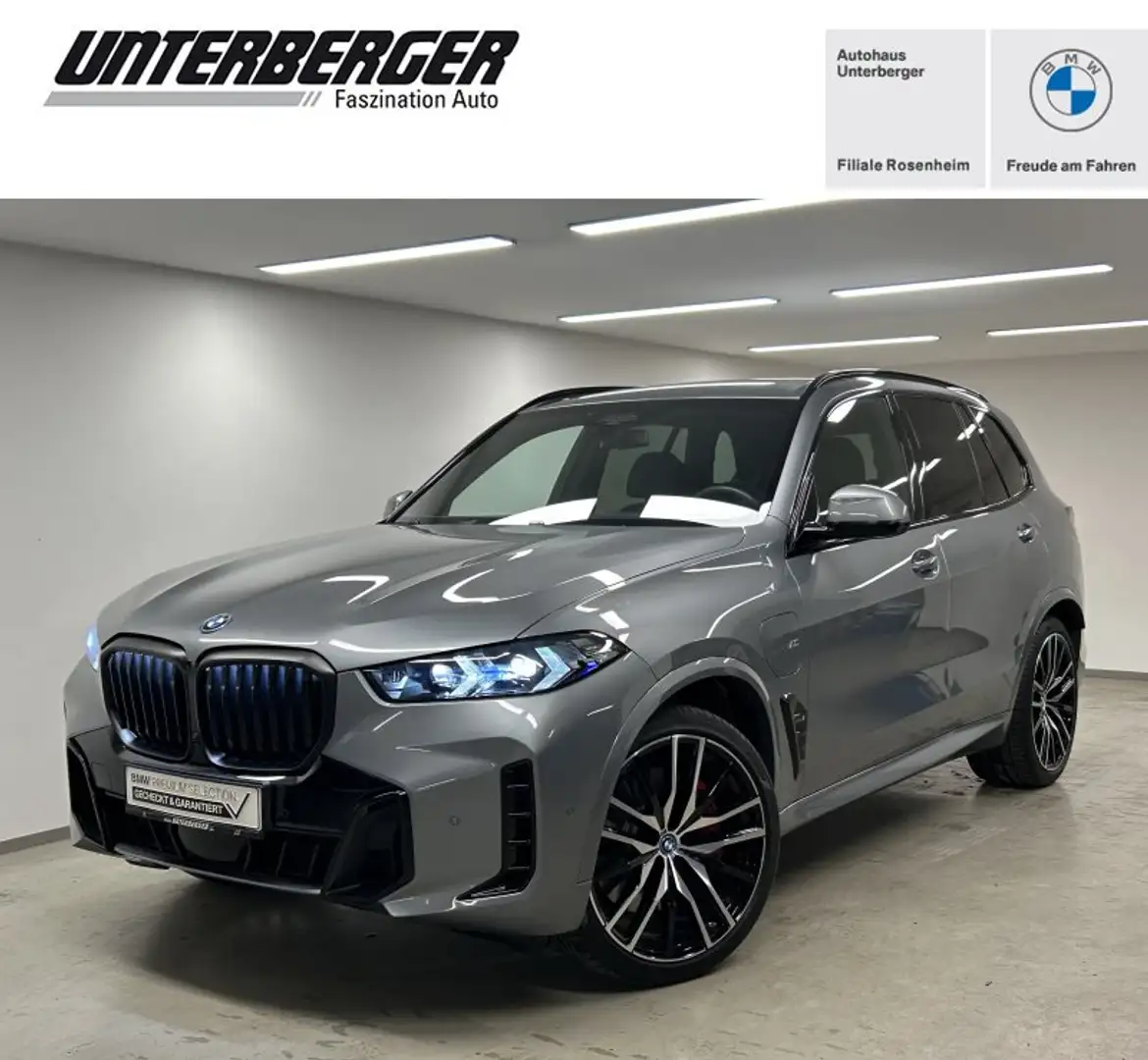 BMW X5 xDrive50e M Sportpaket Pro 2-Achs Luftfederung AHK Grau - 1