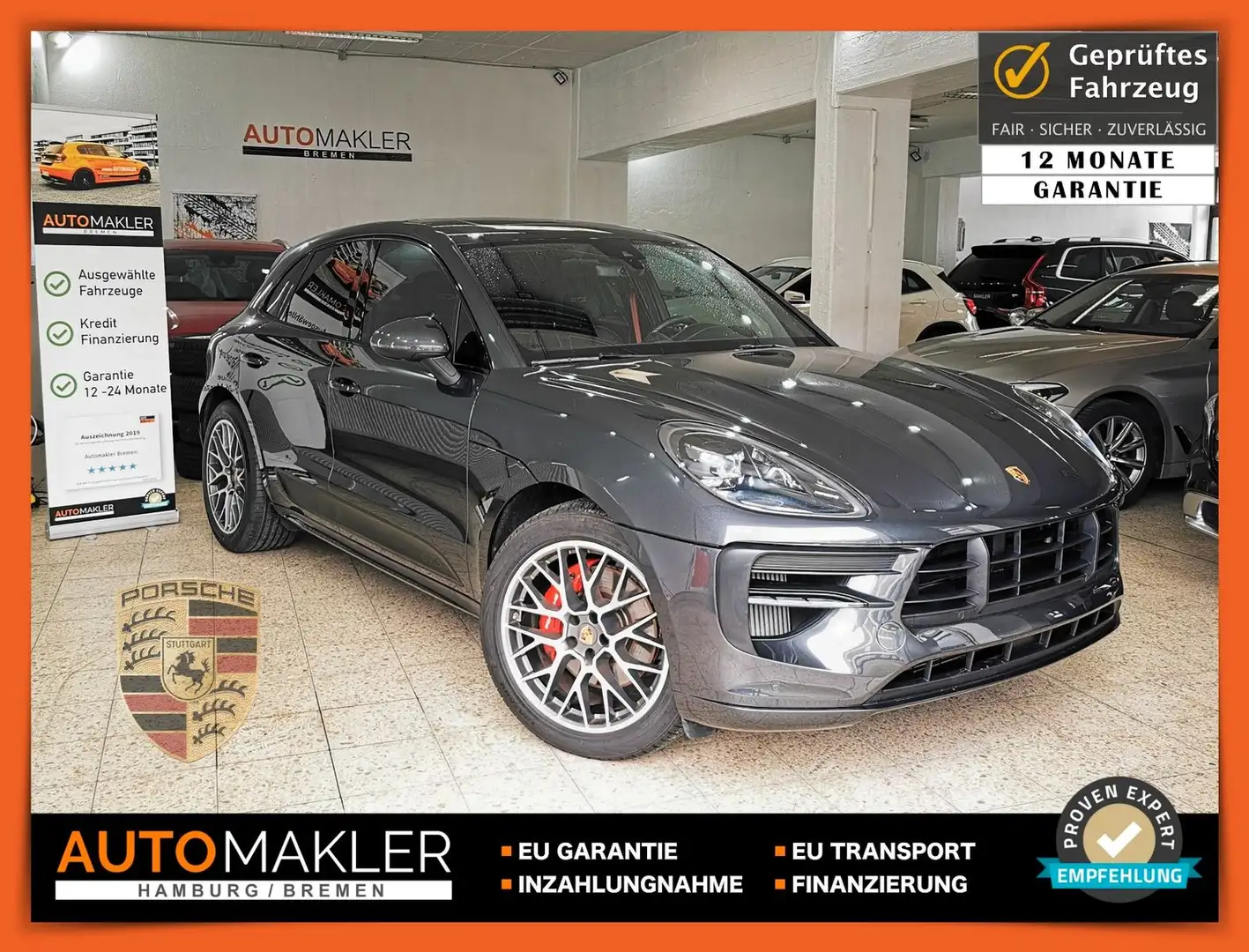 Porsche Macan MACAN GTS | LED | CHRONO | USA  + [12M.GARANTIE] Noir - 1