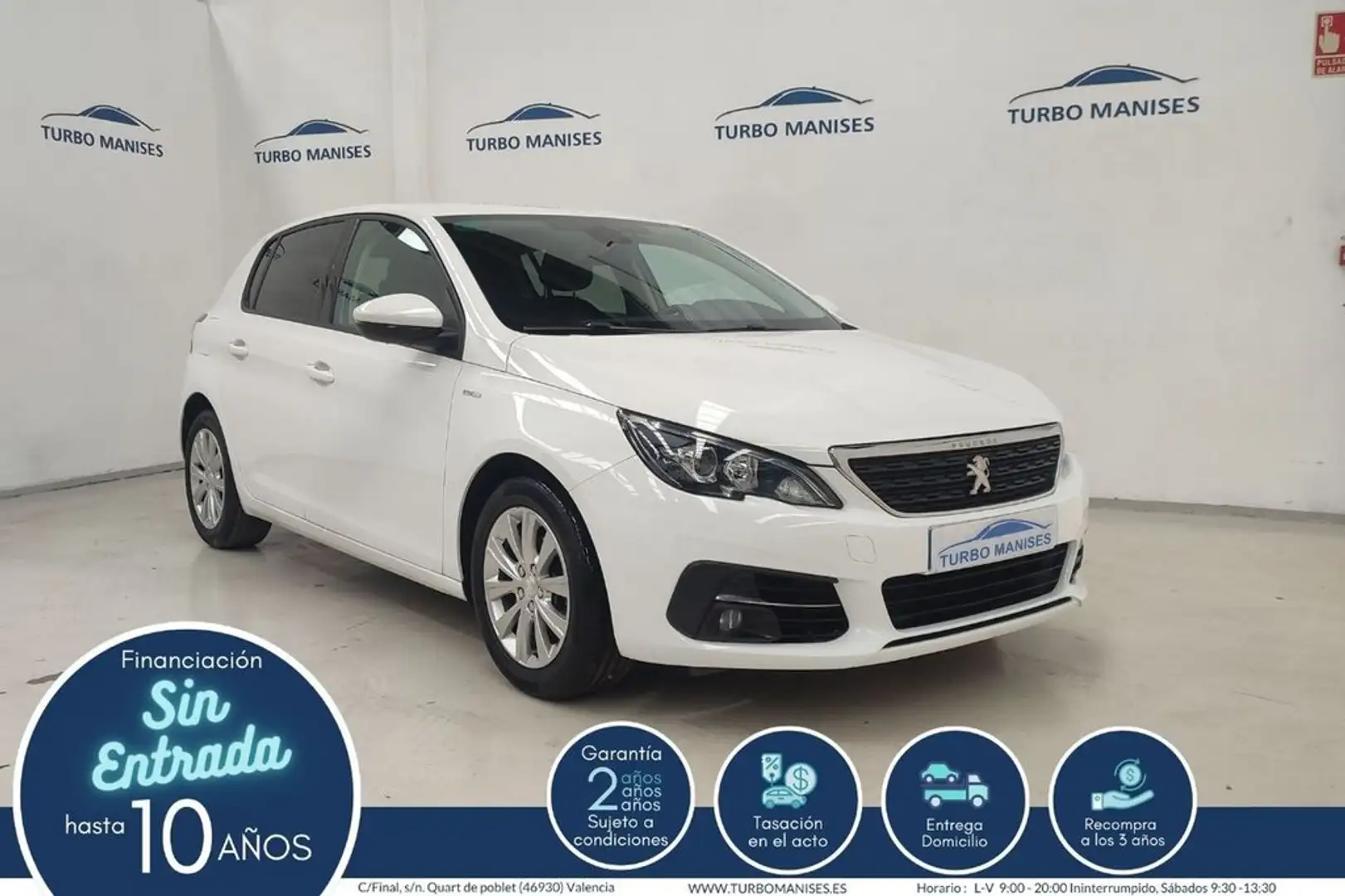 Peugeot 308 5p Style BlueHDi 75KW (100CV) Blanco - 1