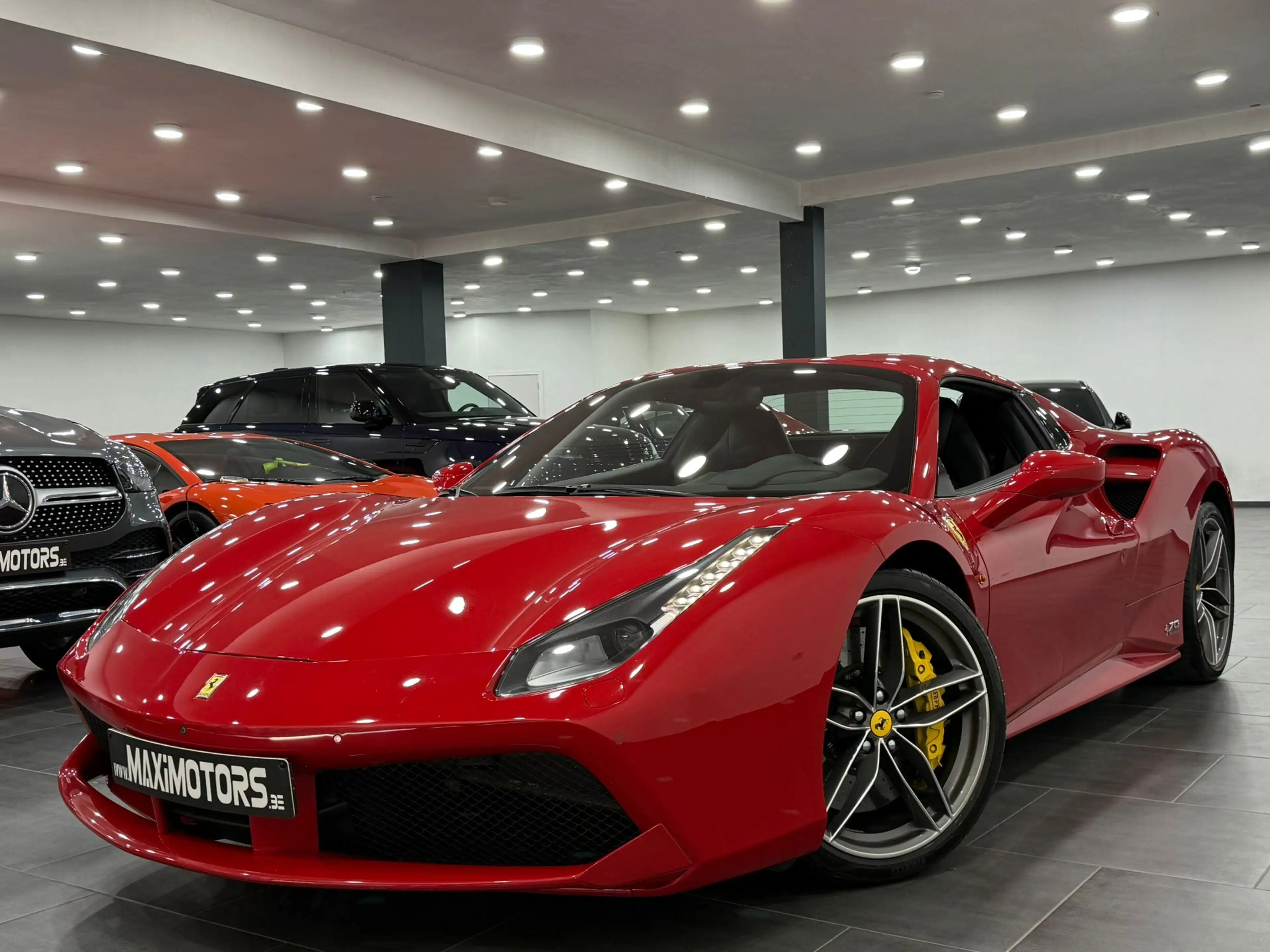 Ferrari 488 Spider 3.9 Turbo V8 F1 70th Anniversary Full Service Belgian Car 1owner Carpass — photo 10