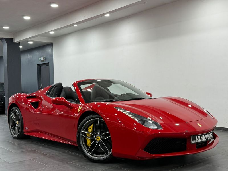 Ferrari 488 Spider 3.9 Turbo V8 F1 70th Anniversary Full Service Belgian Car 1owner Carpass — photo 12