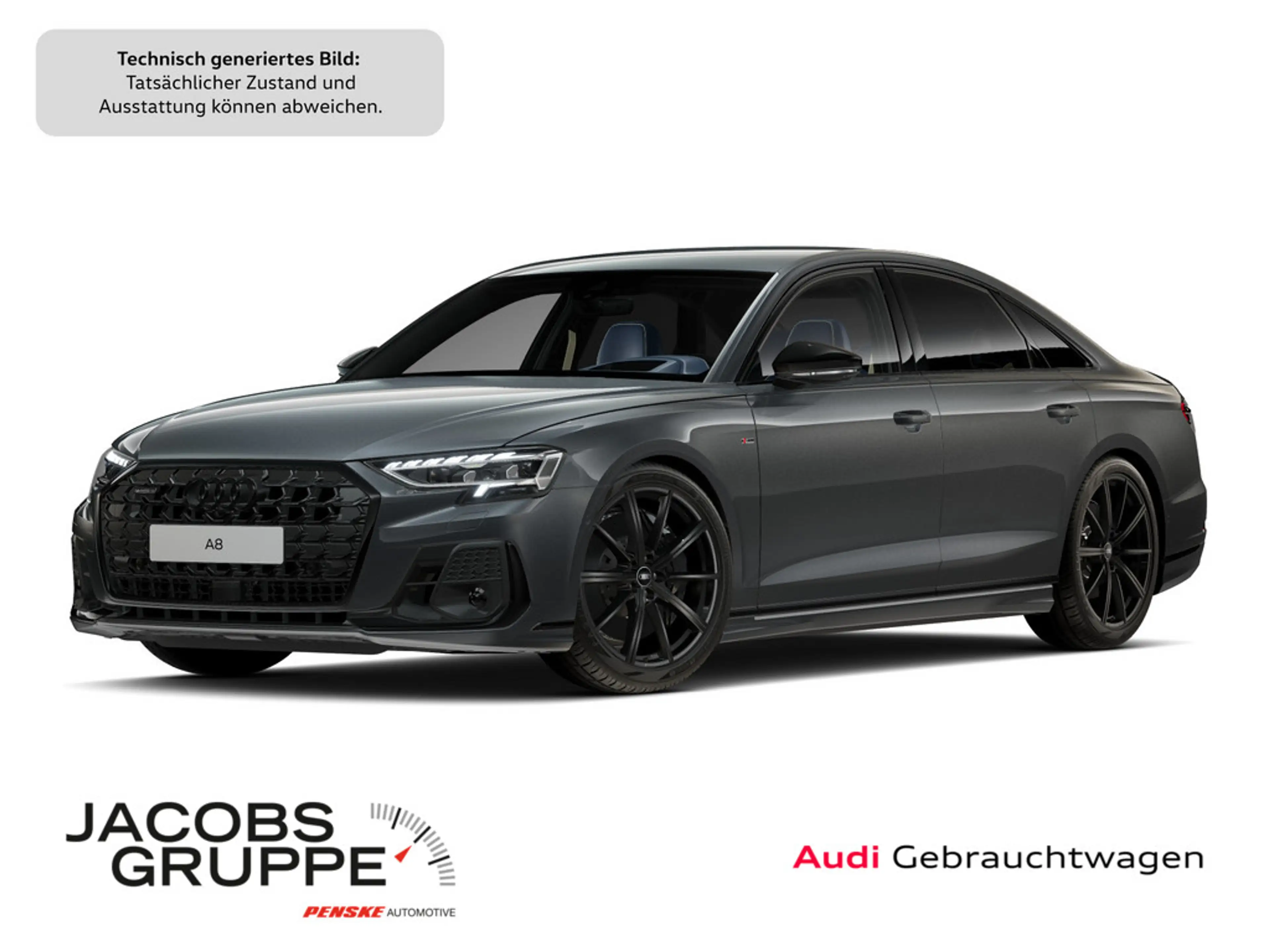 Audi A8 60TFSI S line Black+/Exclusive/187UPE/Vollleder/Digi Matrix/HuD/360