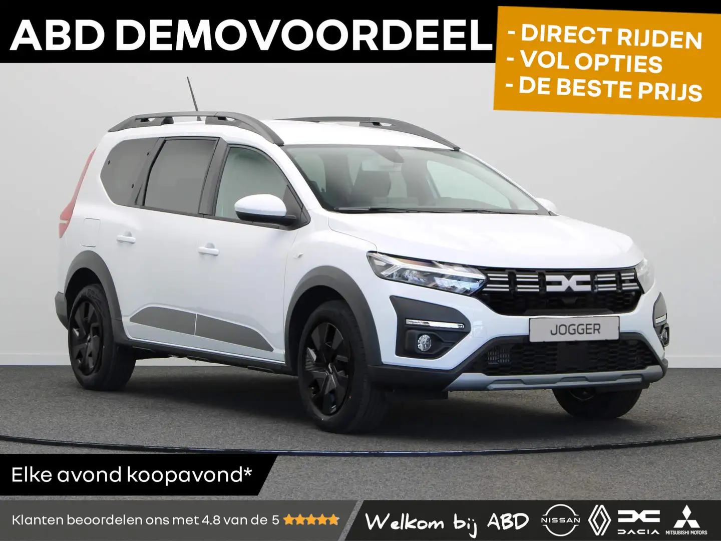 Dacia Jogger 1.0 TCe 110pk Expression 5p. | Navigatie | Parkeer Wit - 1