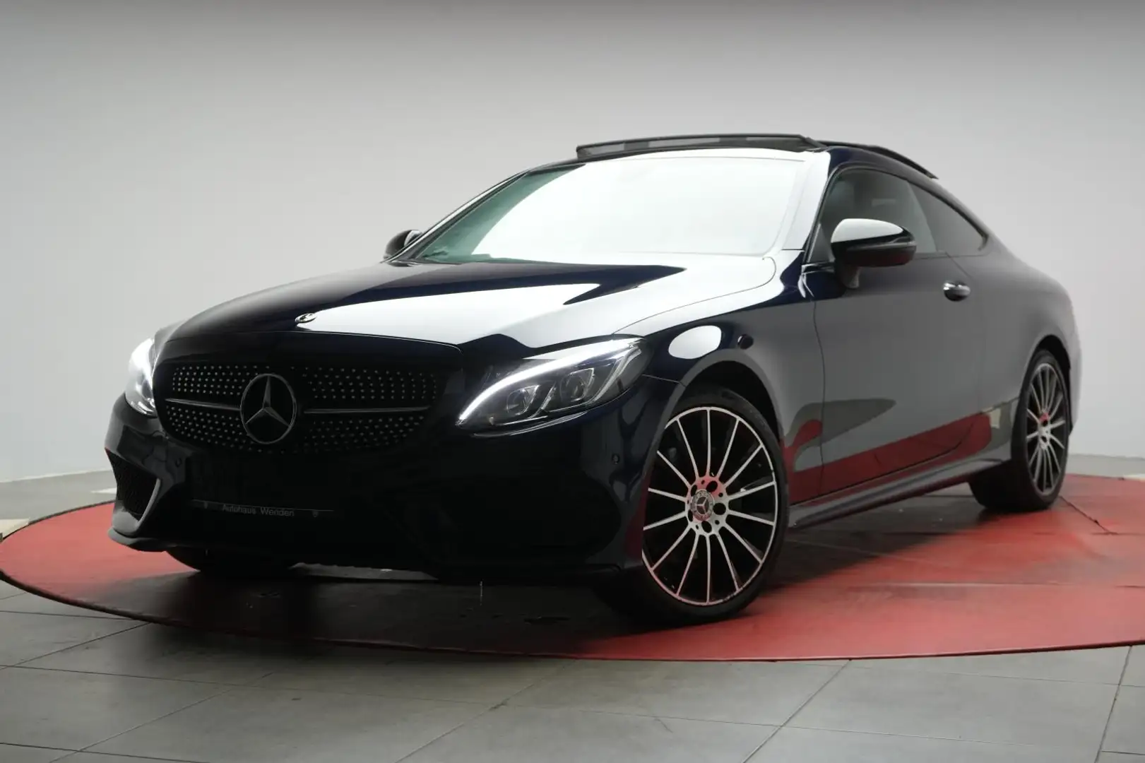 Mercedes-Benz C 220 d Coupe 9G-Tronic AMG Navi/Leder/Temp/Burm Blau - 2