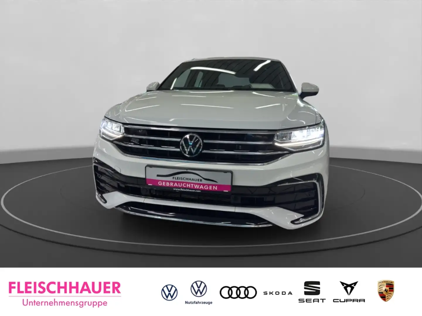 Volkswagen Tiguan 1.5 TSI R-Line LED+DC+PANO+ACC+CARPLAY+RFK+SHZ Weiß - 2