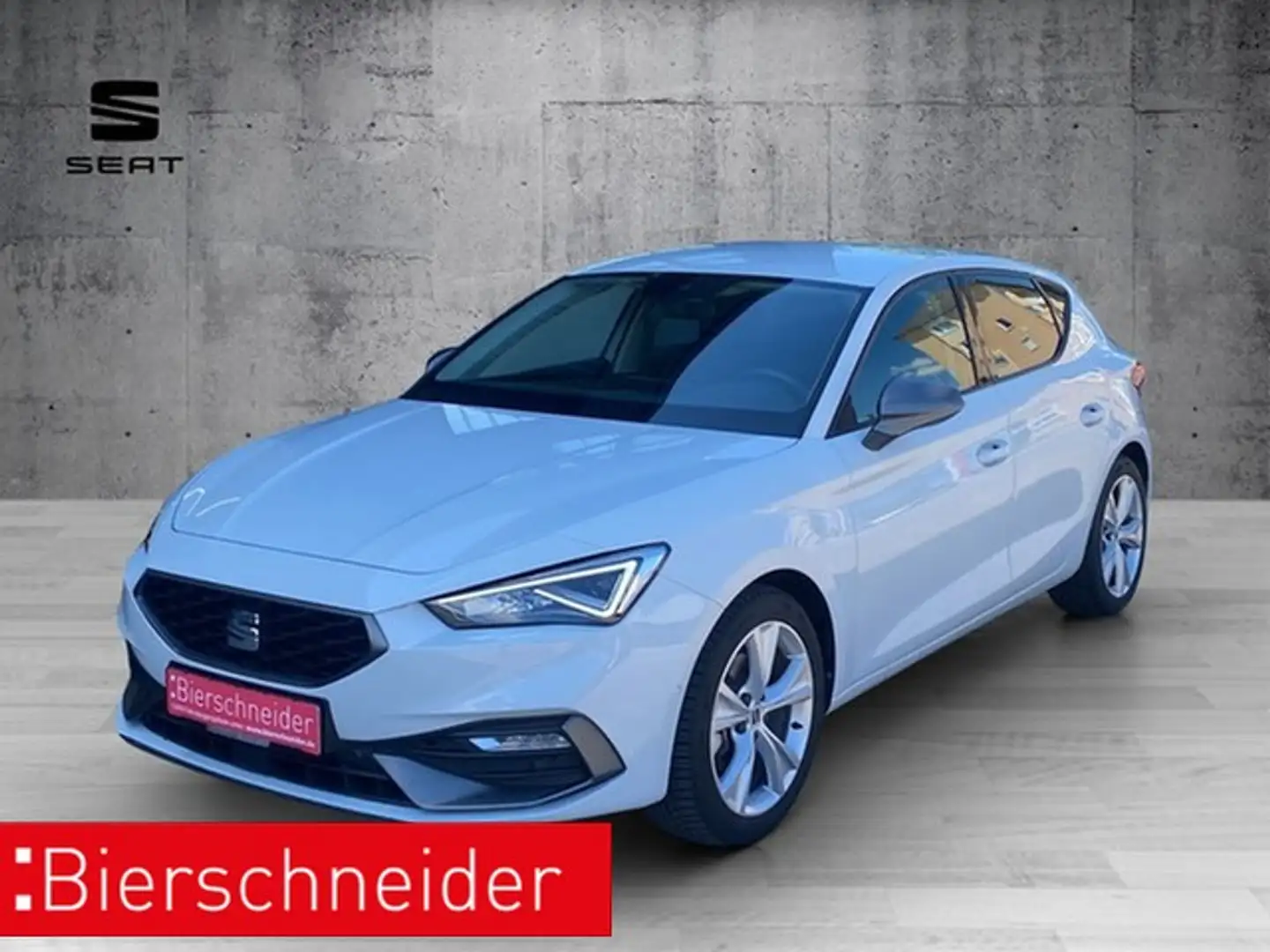SEAT Leon 1.5 eTSI DSG FR ❗LED Navi FaPa XL Kamera Kessy WP Weiß - 1