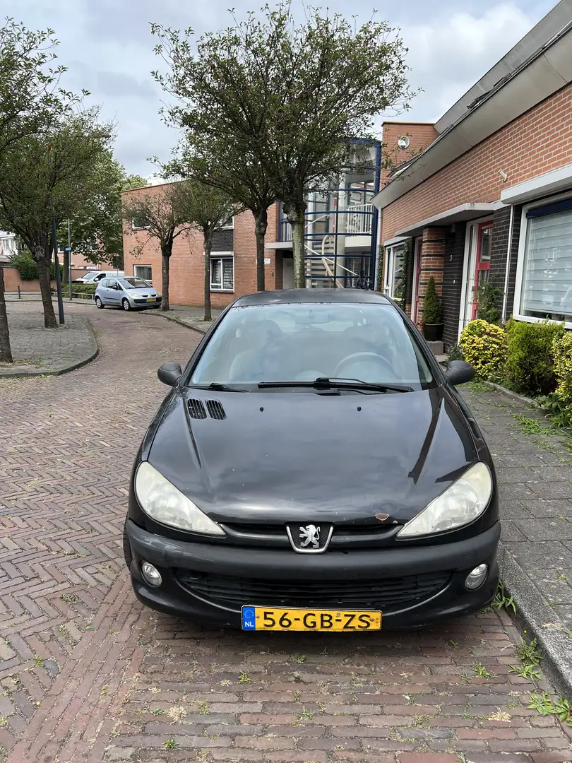 Peugeot 206 1.6 XS Zwart - 2