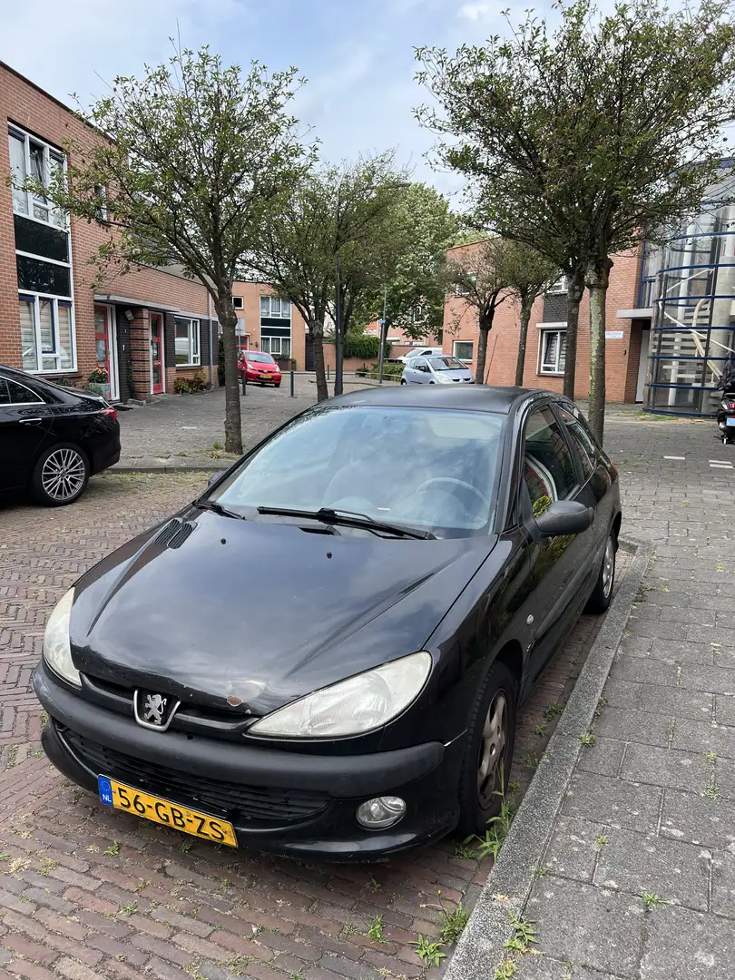 Peugeot 206 1.6 XS Zwart - 1