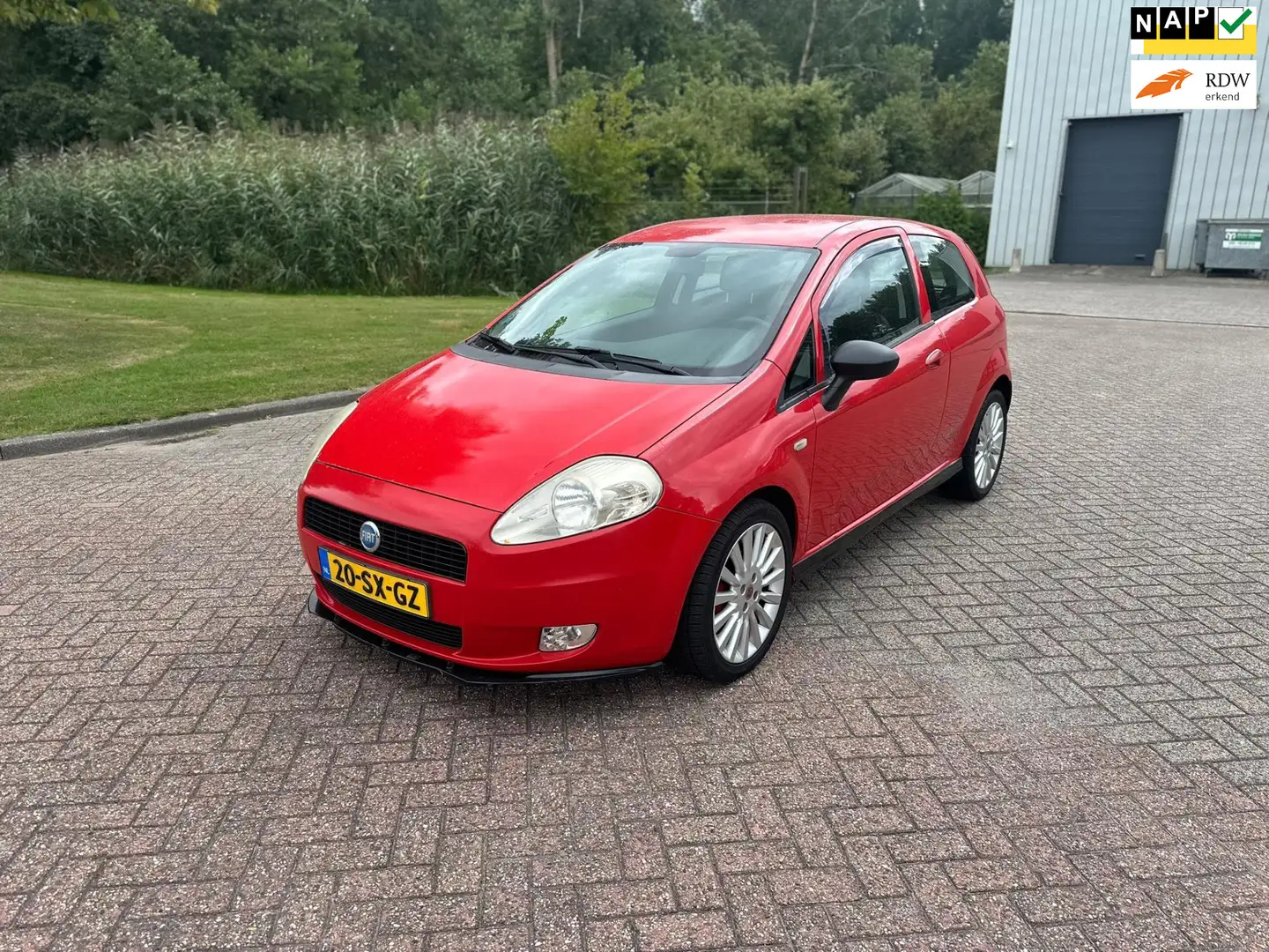 Fiat Grande Punto 1.4-16V Sport/AIRCO/ELEK RAMEN VOOR Roşu - 1