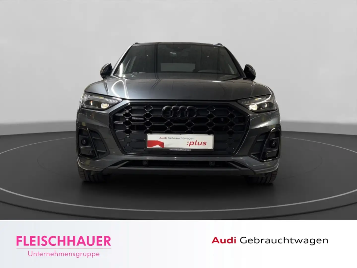 Audi Q5 40 TDI quattro MATRIX+ACC+PANO+RFK+SHZ+B&O+VC+LEDE Grau - 2