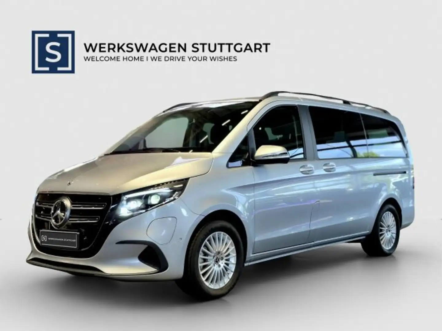 Mercedes-Benz EQV 300 EQV 300 L NEUES MODEL BURMESTER 7SITZE DISTRONIC Silver - 1