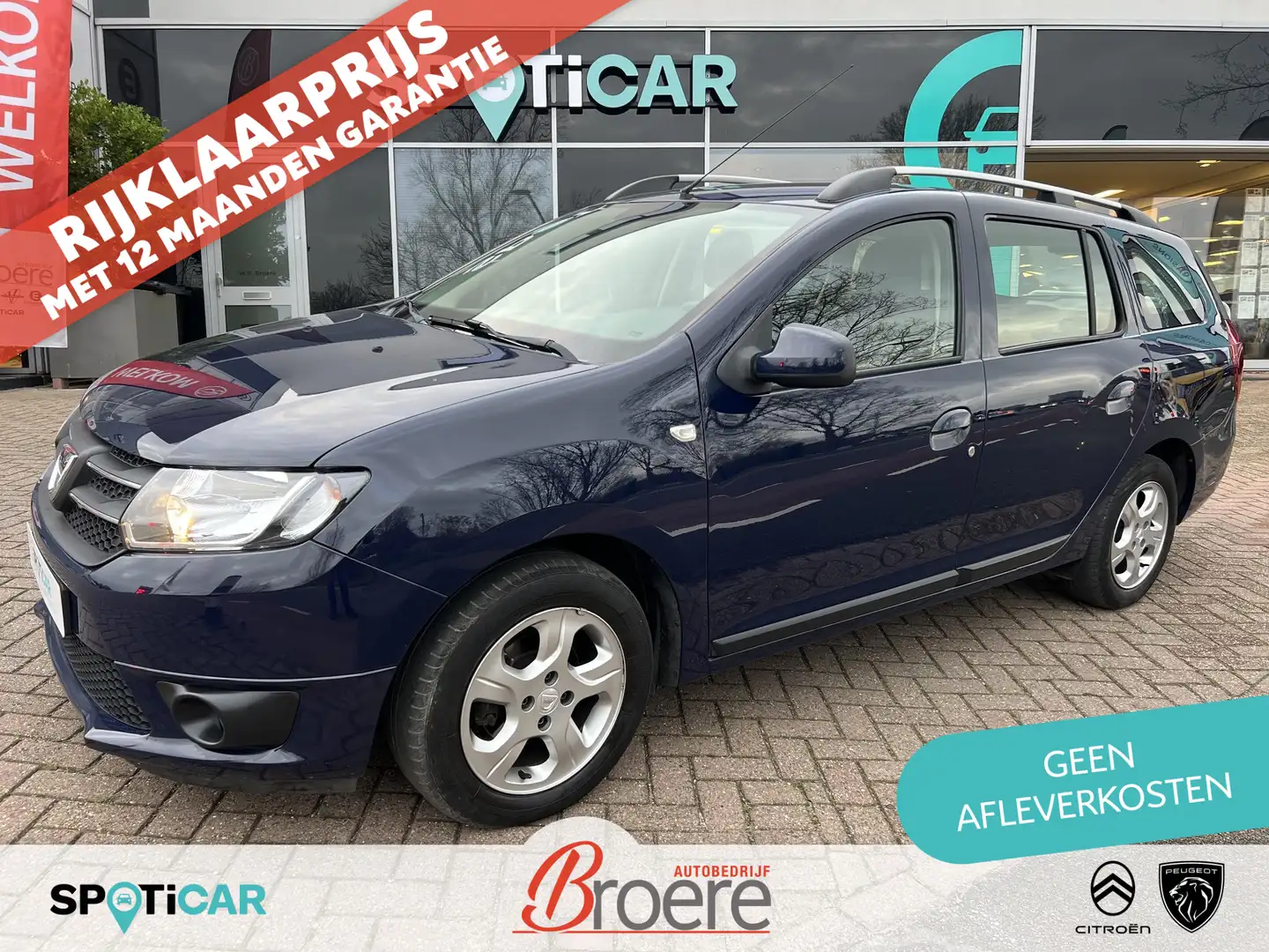 Dacia Logan MCV 0.9 TCe 90 pk Lauréate Bleu - 1