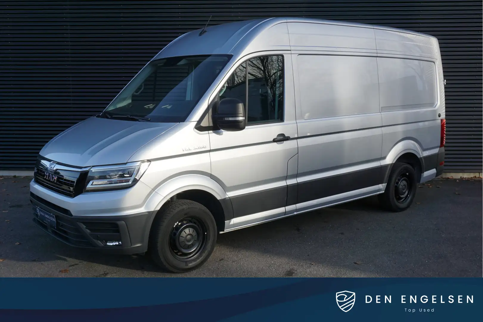 MAN TGE 3.160 160PK Automaat RWD L3H3/L2H2 3.5T Trekhaak A Argent - 1