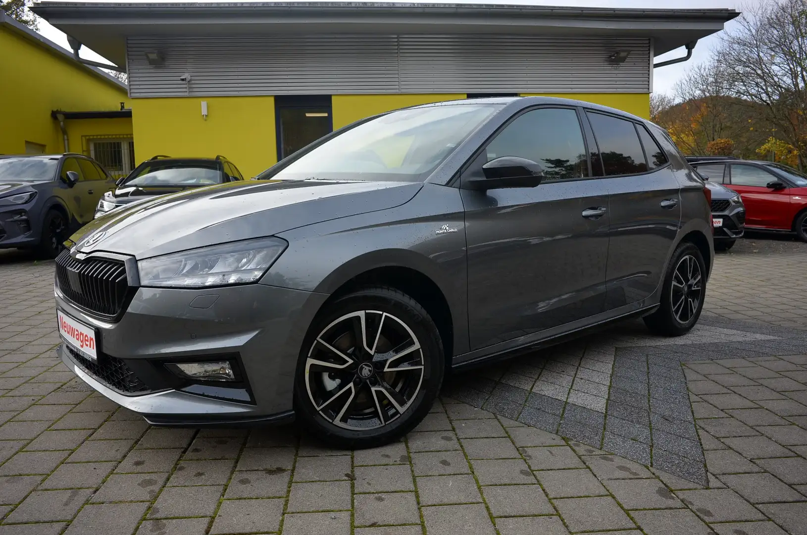 Skoda Fabia 1.0 TSI DSG Monte Carlo +5JGAR+CAM+LED+PDC Grau - 1