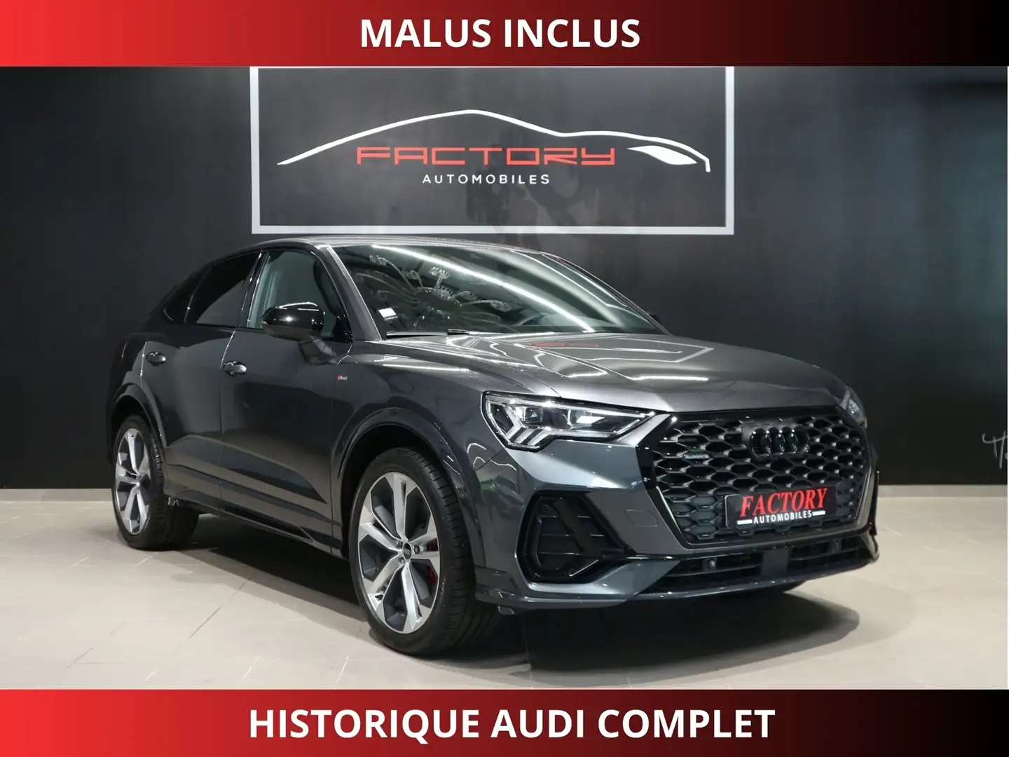 Audi 200 40 TDI 200CH S LINE QUATTRO S TRONIC 7 11CV Grau - 1