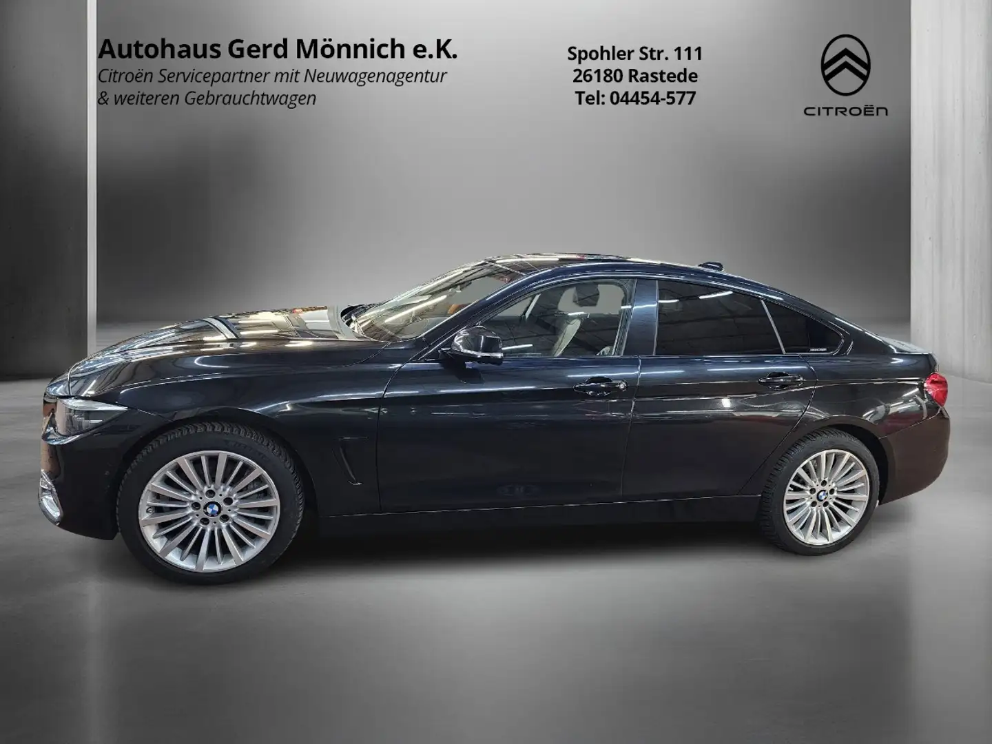 BMW 435 d Gran Coupé xDrive Luxury Line Czarny - 2