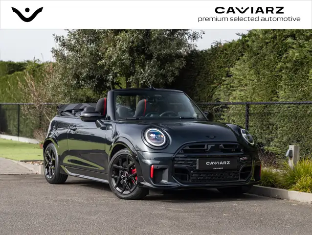 MINI John Cooper Works Cabrio JCW/HUD/360/MASSAGE/ELEKTR ZETELS/VERWARM/AUDIOSYS