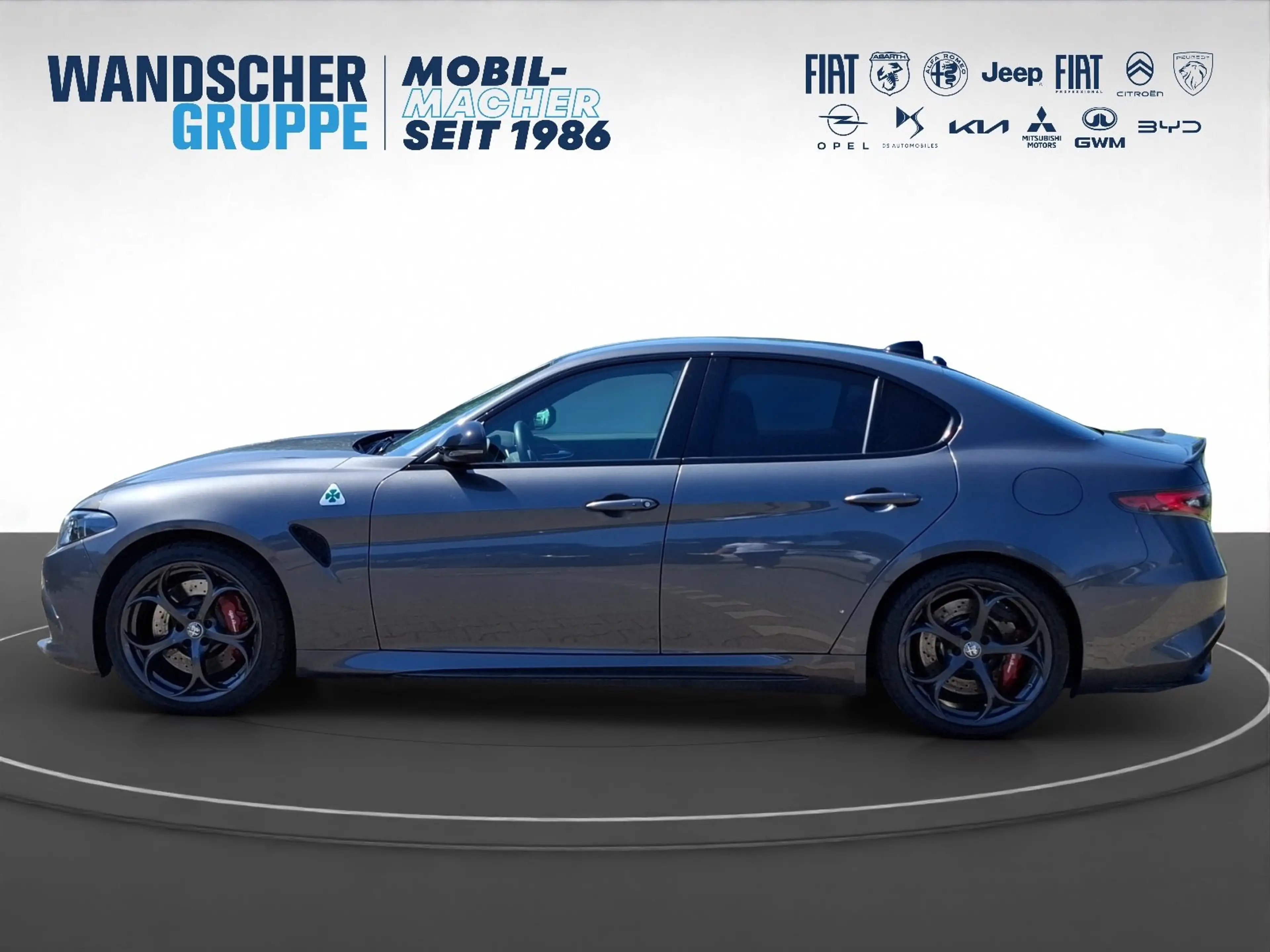 Alfa Romeo Giulia Quadrifoglio 2.9 V6 Bi-Turbo Kam.+KeyLess — photo 2