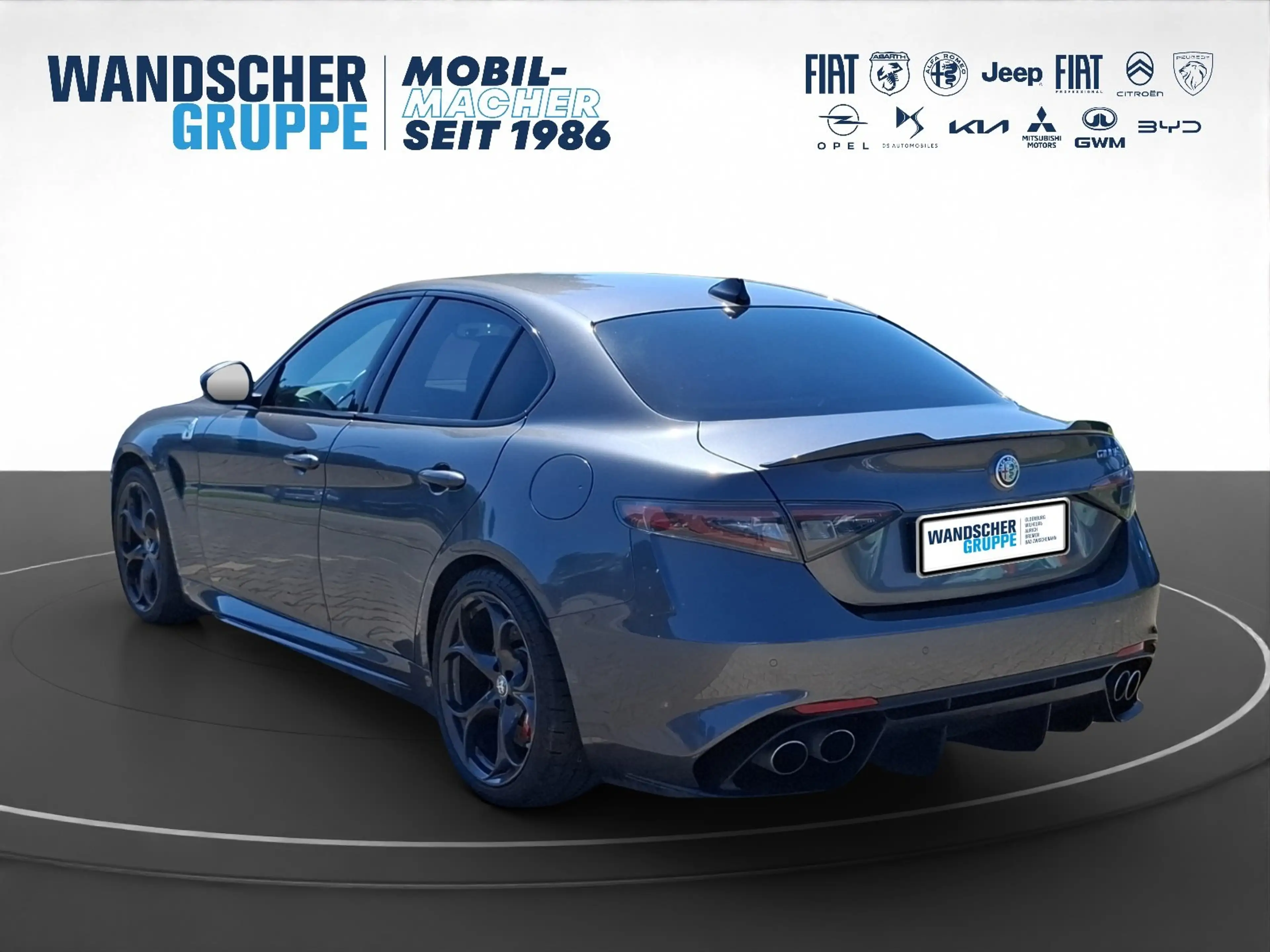 Alfa Romeo Giulia Quadrifoglio 2.9 V6 Bi-Turbo Kam.+KeyLess — photo 4