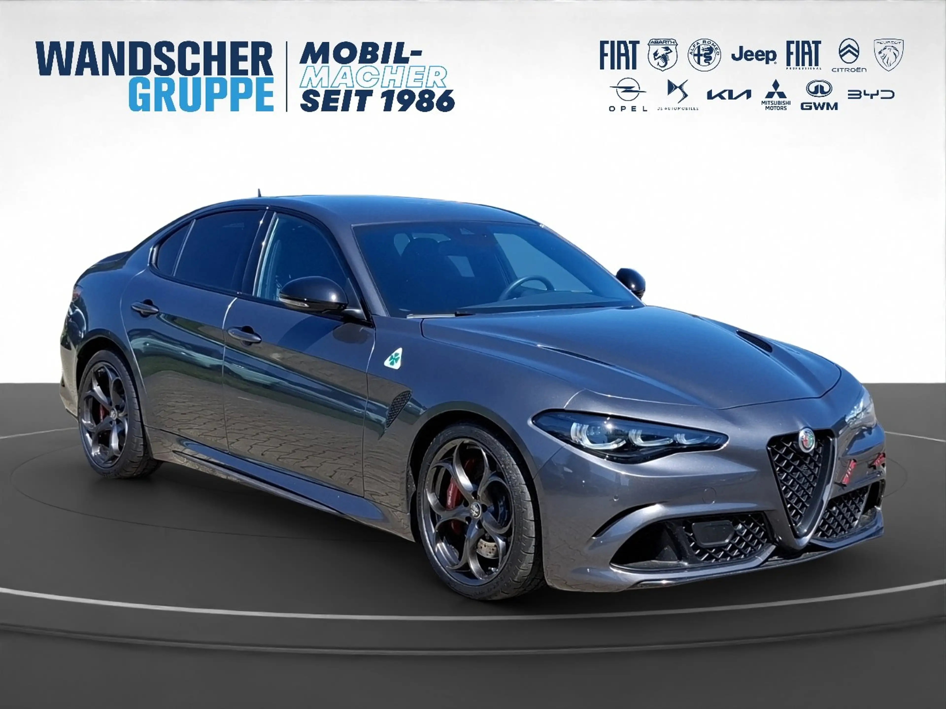 Alfa Romeo Giulia Quadrifoglio 2.9 V6 Bi-Turbo Kam.+KeyLess — photo 8