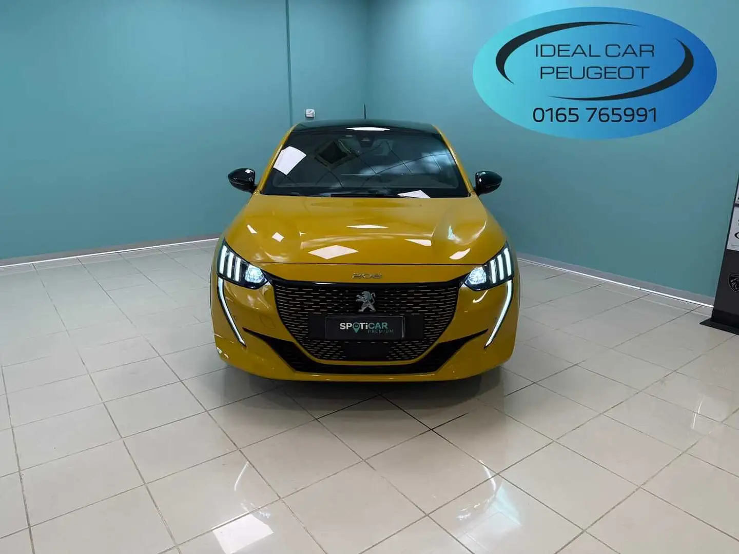 Peugeot 208 2ª serie motore elettrico 136 CV 5 porte GT Line Geel - 1