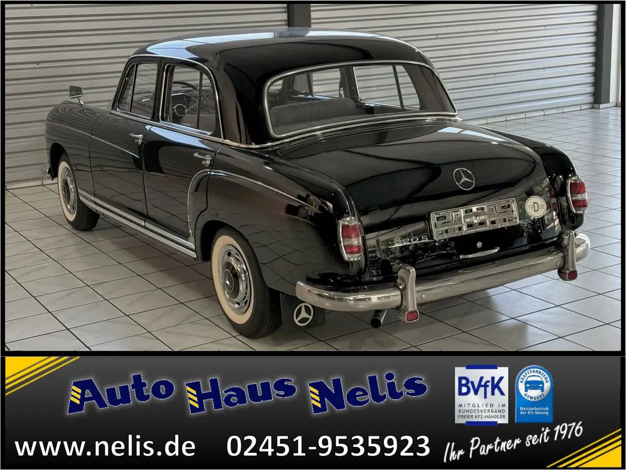 Mercedes-Benz 220 S Ponton hervorragender Zustand schöne Histo, foto 4